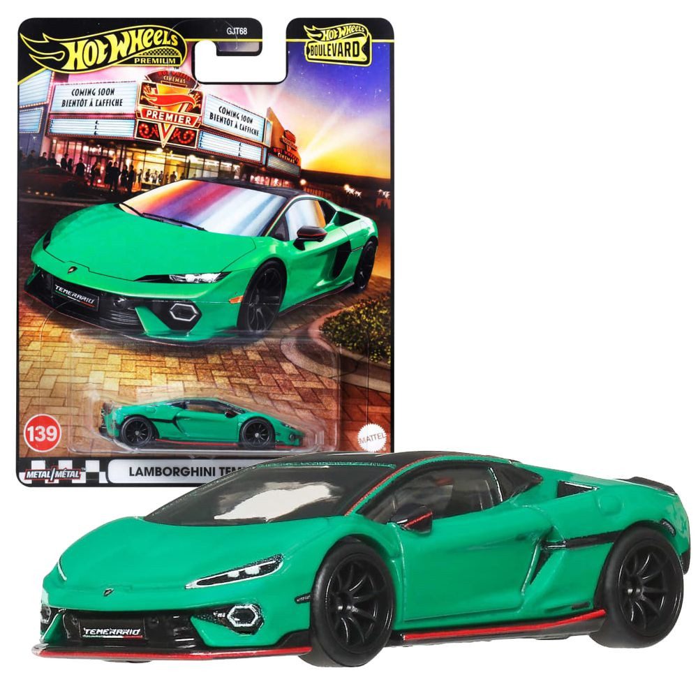 Hot Wheels Spielzeug-Rennwagen Lamborghini Temerario JBL09 Hot Wheels Boulevard Fahrzeug