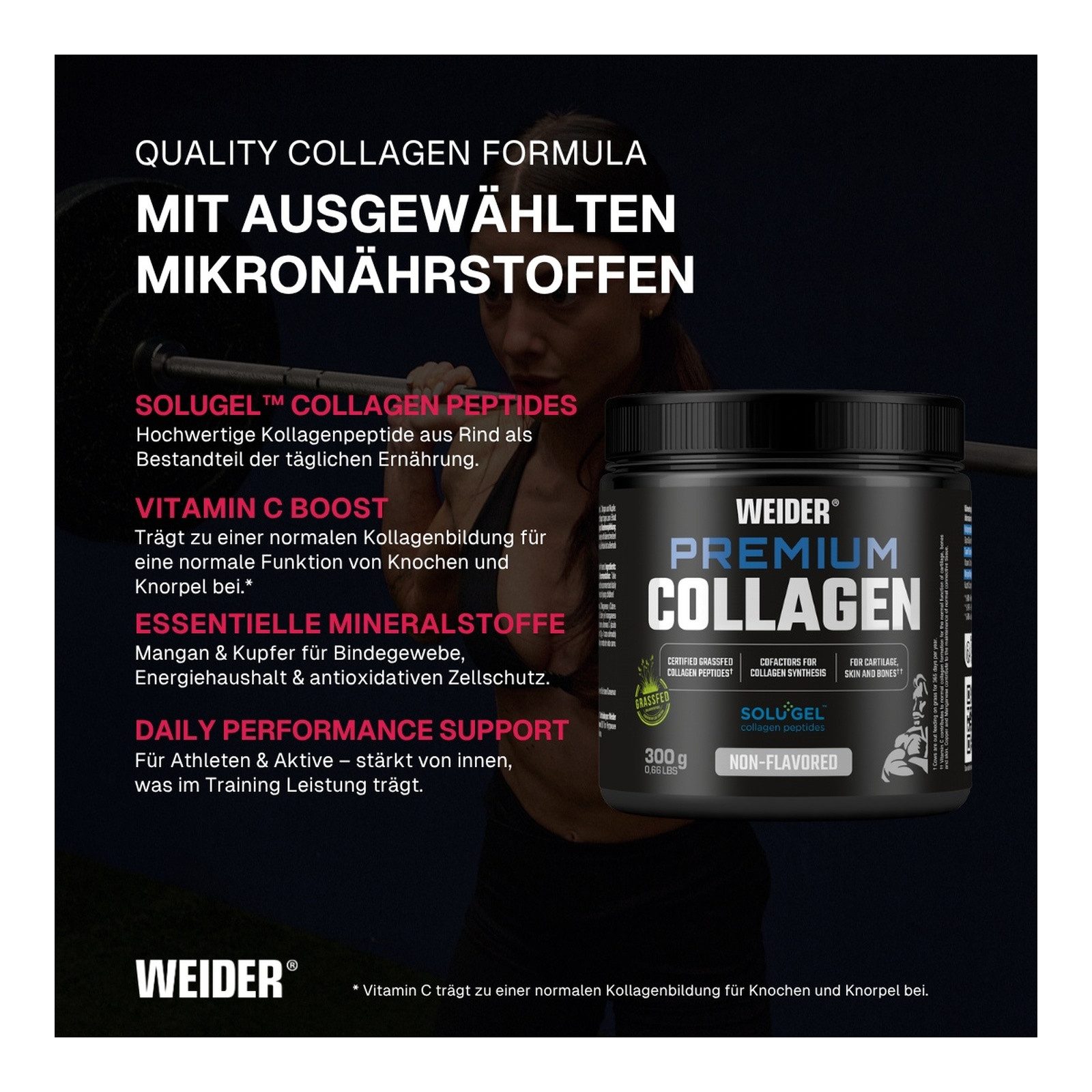 WEIDER® Weider Premium Kollagen Pulver Pulver
