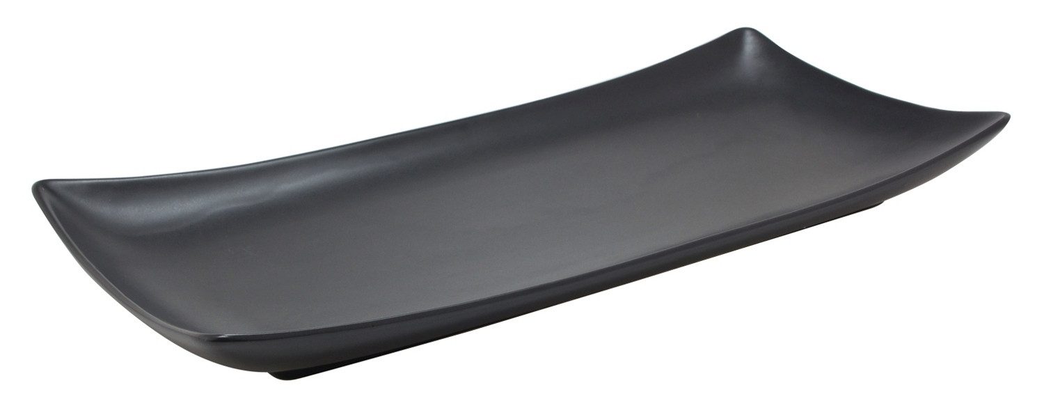 Bild Servierschale GASPARO, Schwarz matt, B 34 cm