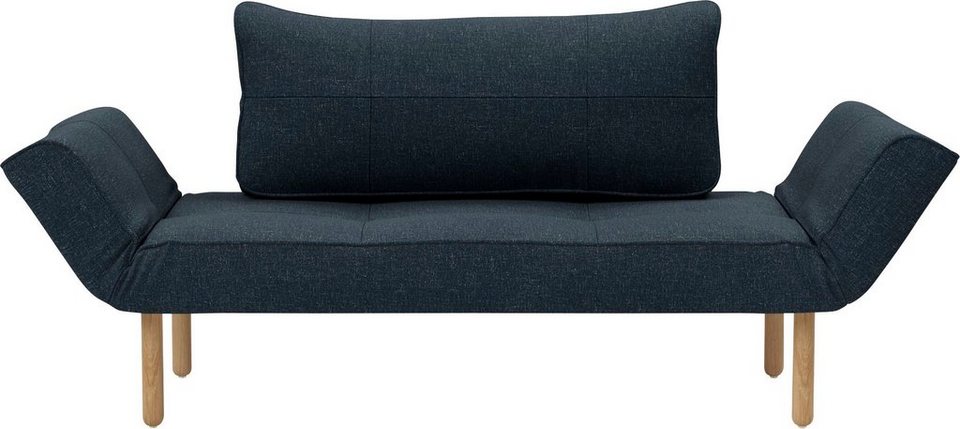 INNOVATION LIVING ™ Schlafsofa Zeal, im Scandinavian Design, Stem Beine, inklusive  Rückenkissen