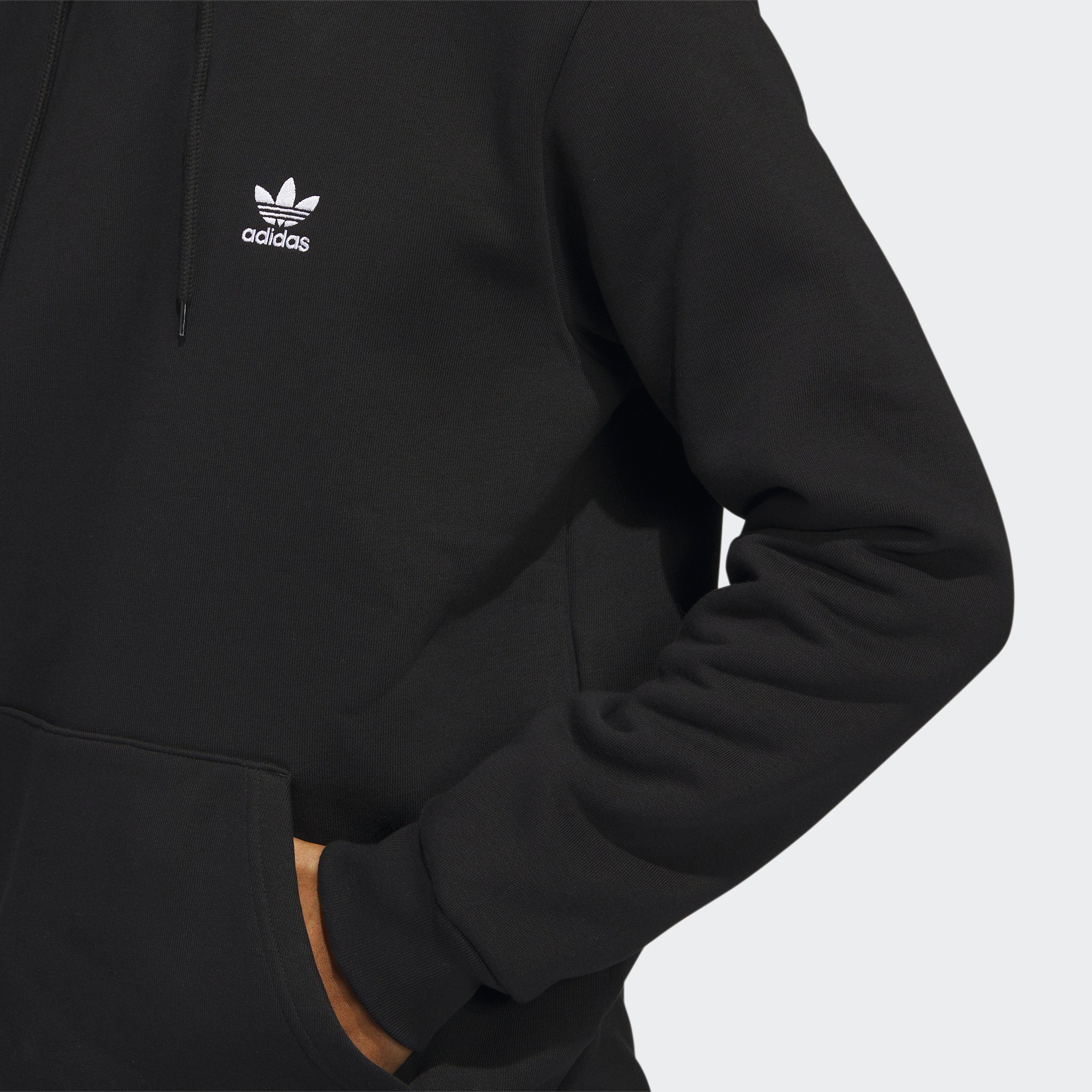 adidas Originals Kapuzensweatshirt TREFOIL ESSENTIALS HOODIE Black