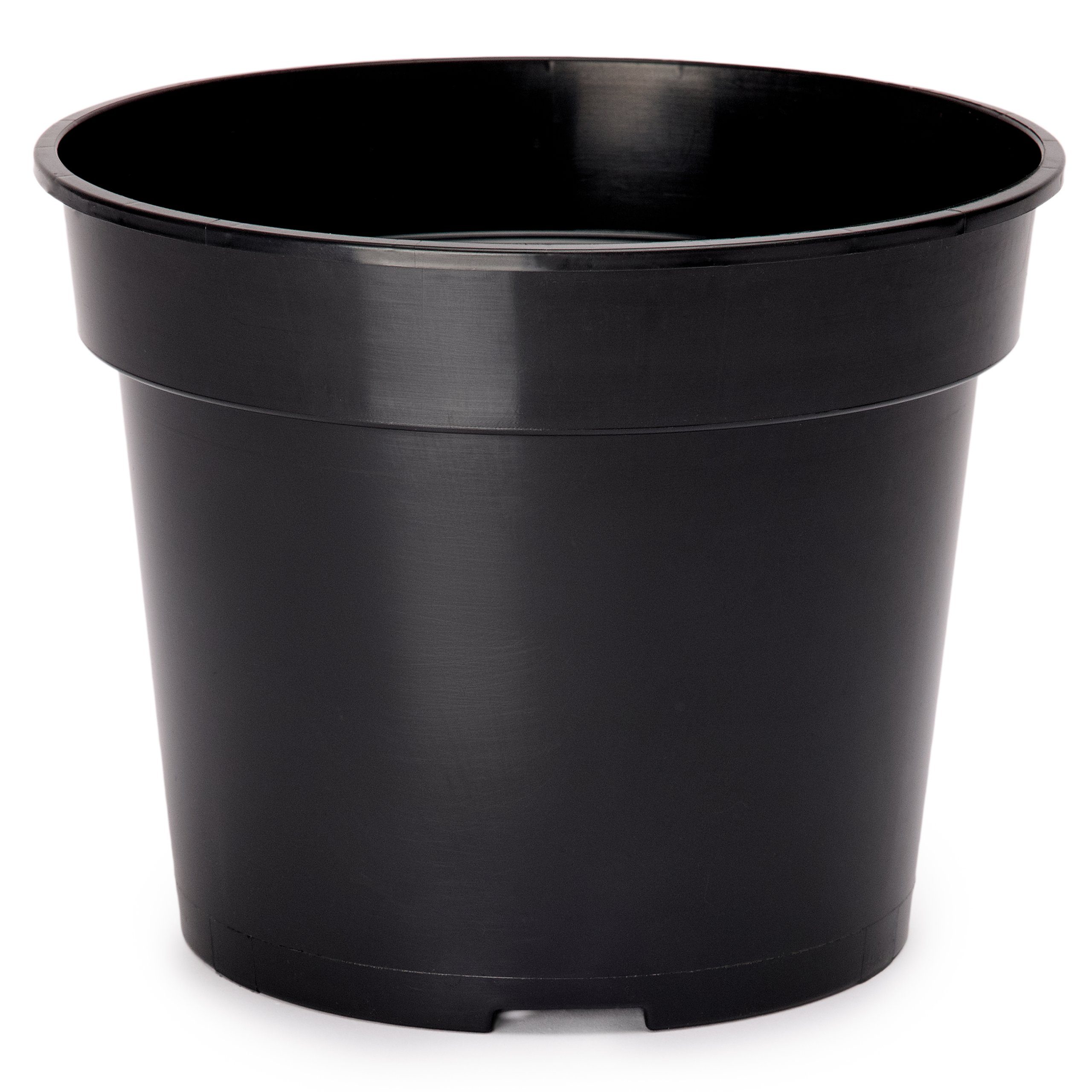 Garronda Blumentopf Kunststoff rund Pflanztopf Kräutertopf Anzuchttopf für Garten GD-0025 (1 St)