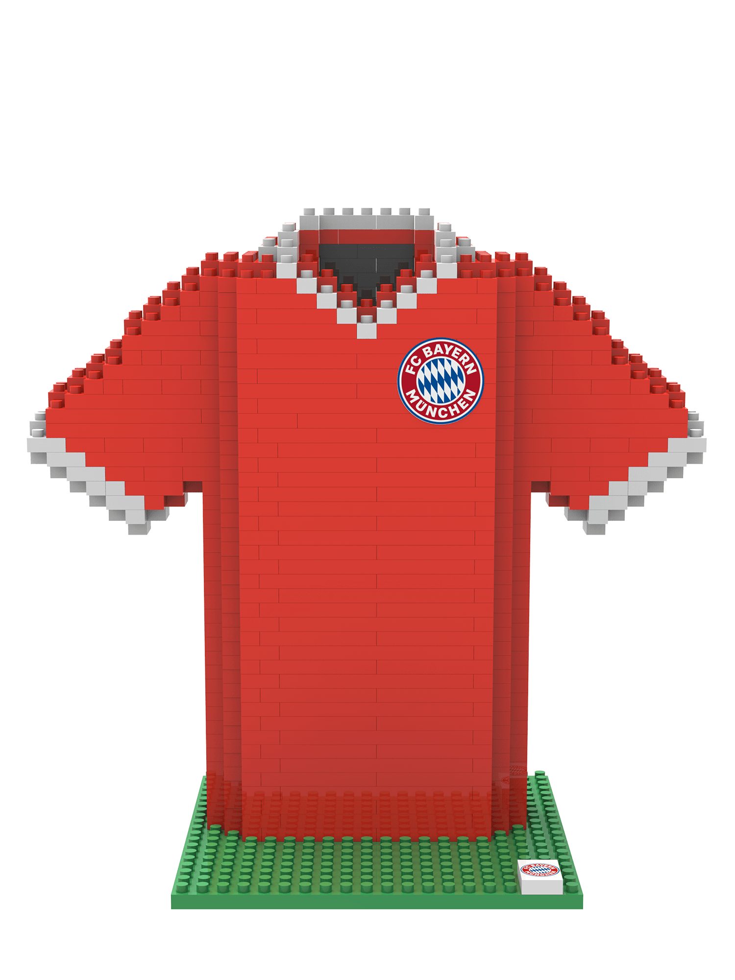 FC Bayern München Игрушки-Bus FC Bayern München I Baustein-Puzzle Trikot I Rot