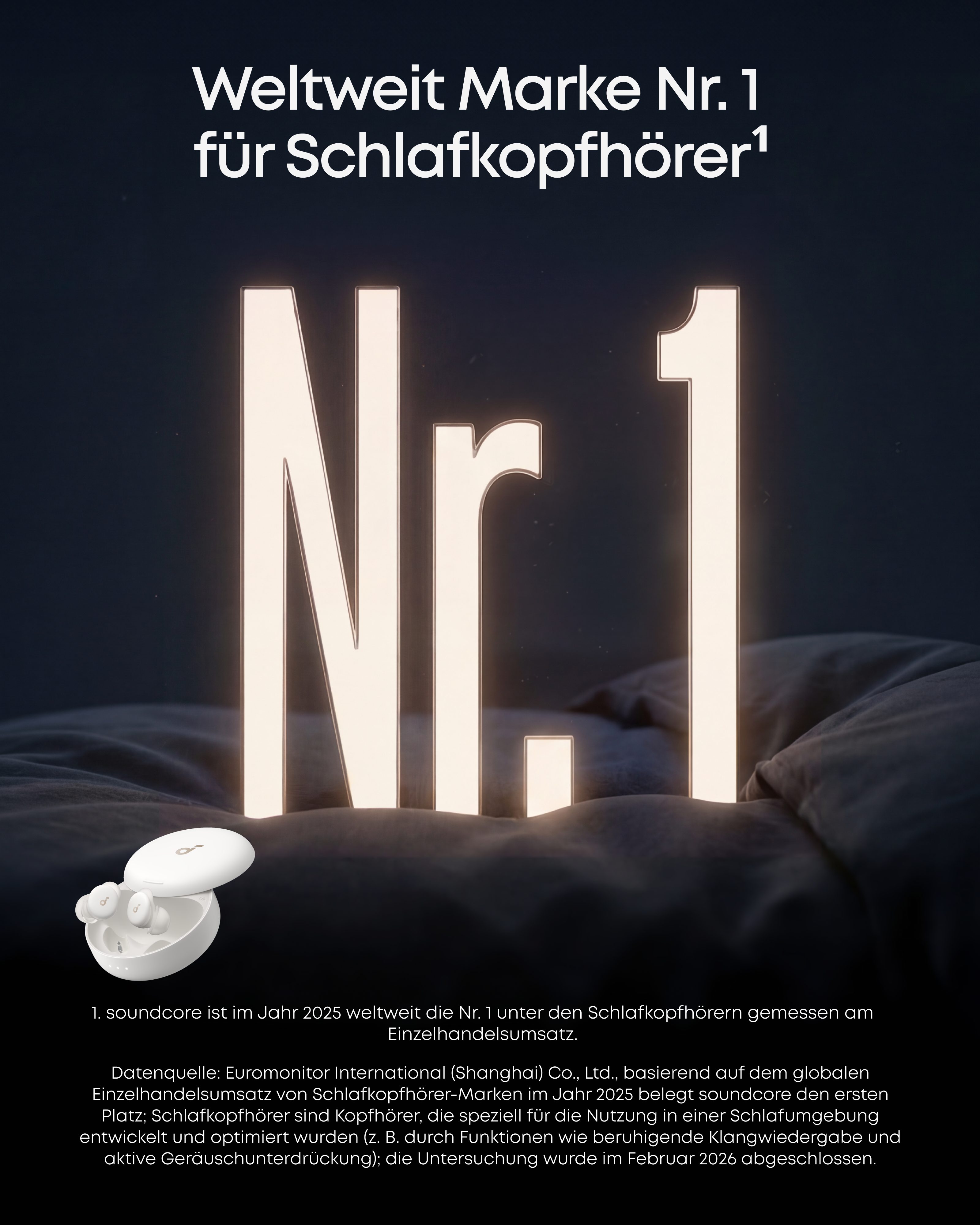 SoundCore Anker soundcore Sleep A30 Schlafkopfhörer Schlaf-Kopfhörer