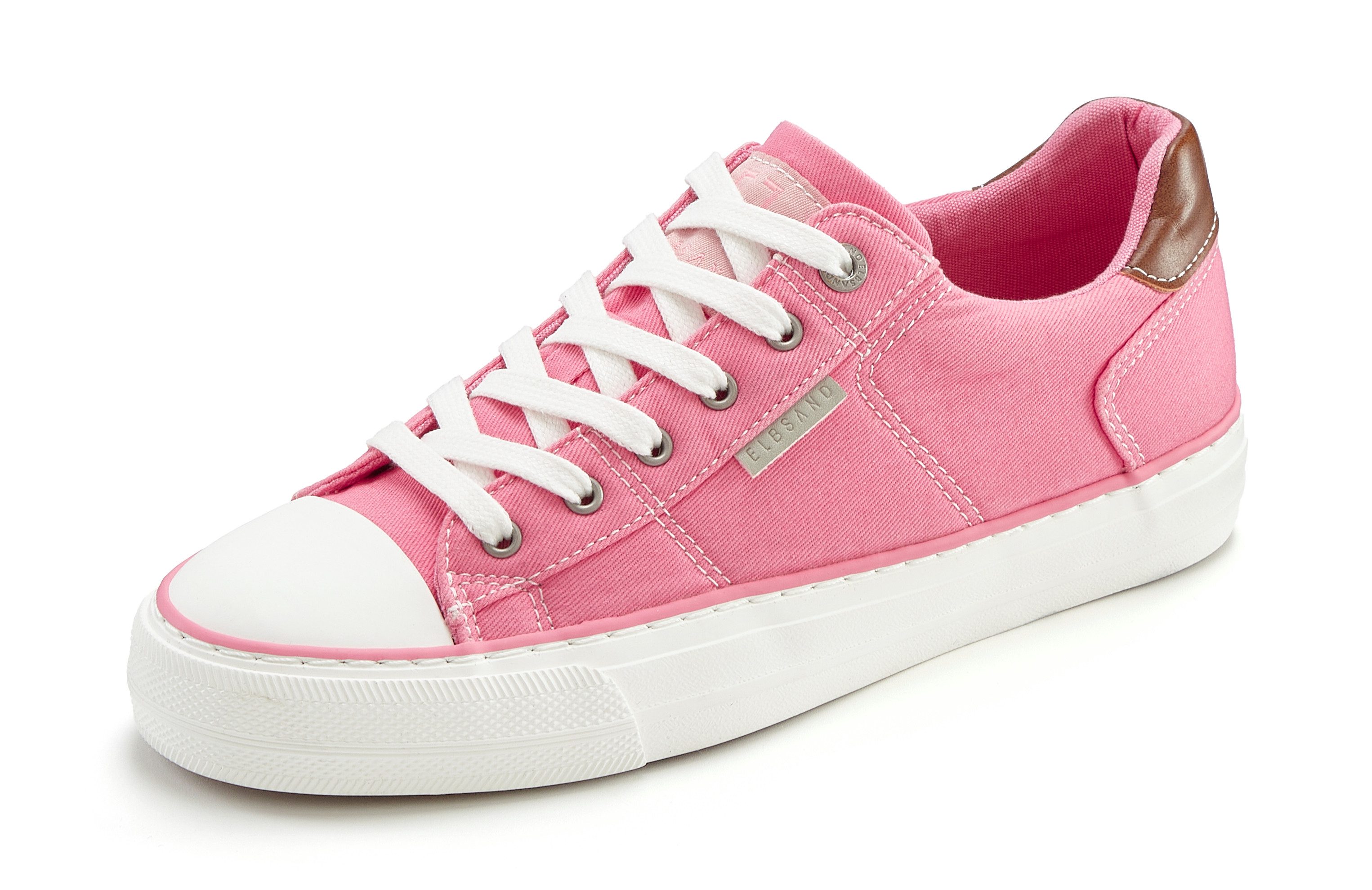 Elbsand Schnürschuh, Freizeitschuh, Stoffschuh, Halbschuh, Turnschuh Sneaker Schnürhalbschuh aus weichem Textilmaterial Unisex VEGAN