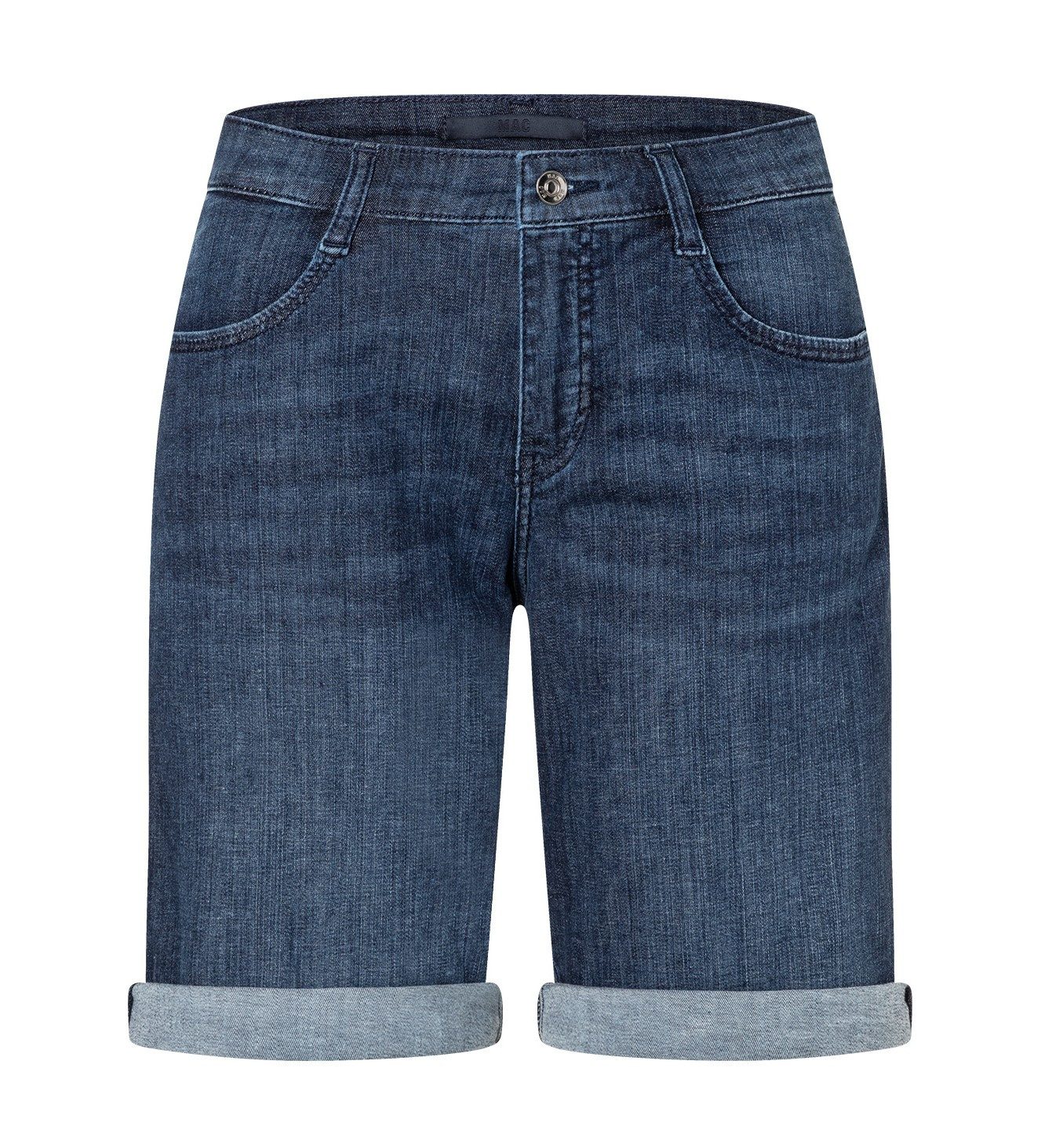 MAC Stretch-Jeans MAC SHORTY dark ocean wash 2387-90-0393 D863
