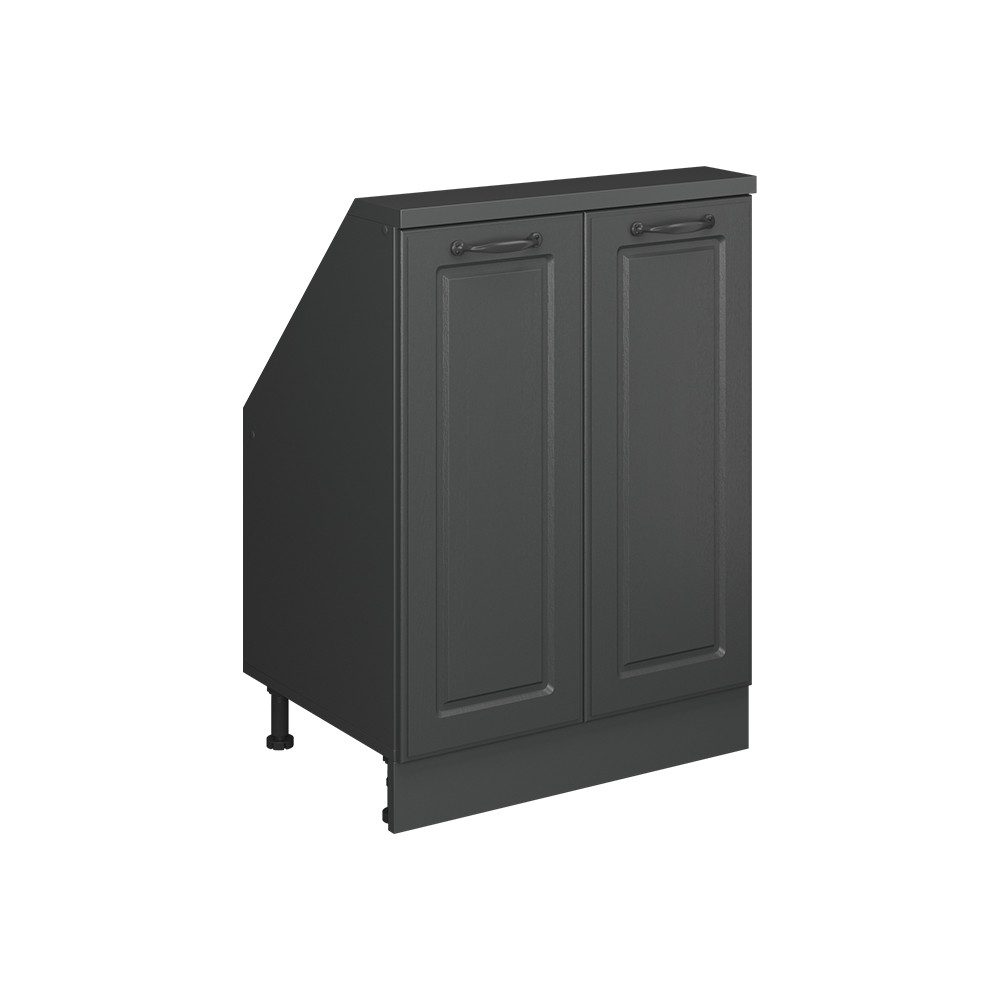 Vicco Unterschrank R-Line, Anthrazit Landhaus/Anthrazit, 60 günstig online kaufen