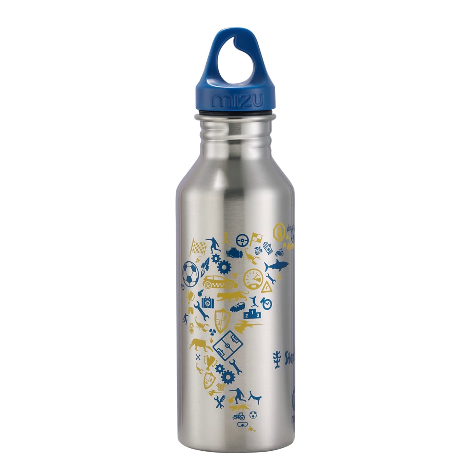 Step by Step Trinkflasche Edelstahl, 0,5 l, auslaufsicher, BPA-frei