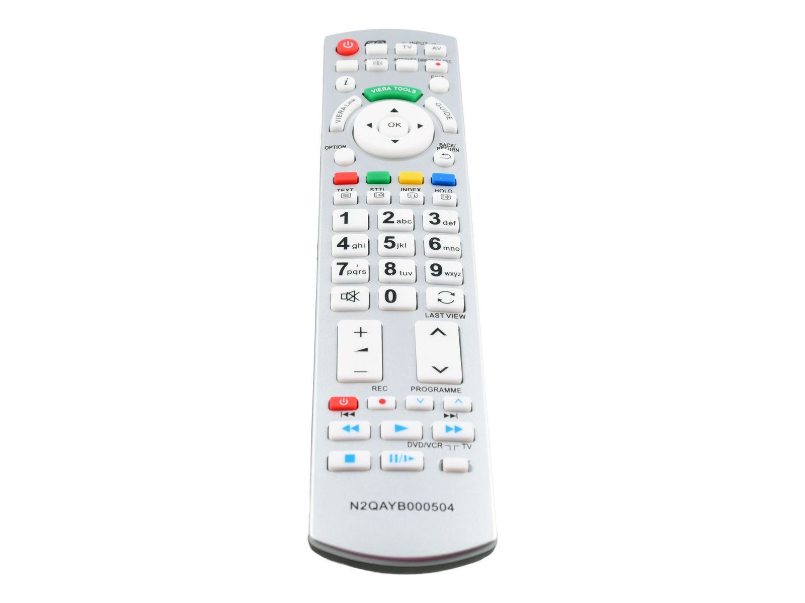 azurano Ersatz für PANASONIC N2QAYB000504, N2QAYB000505, N2QAYB000506, Universal-Smart-TV-Fernbedienung (SUB N2QAYB000505, N2QAYB000506, N2QAYB000673, N2QAYB000785)
