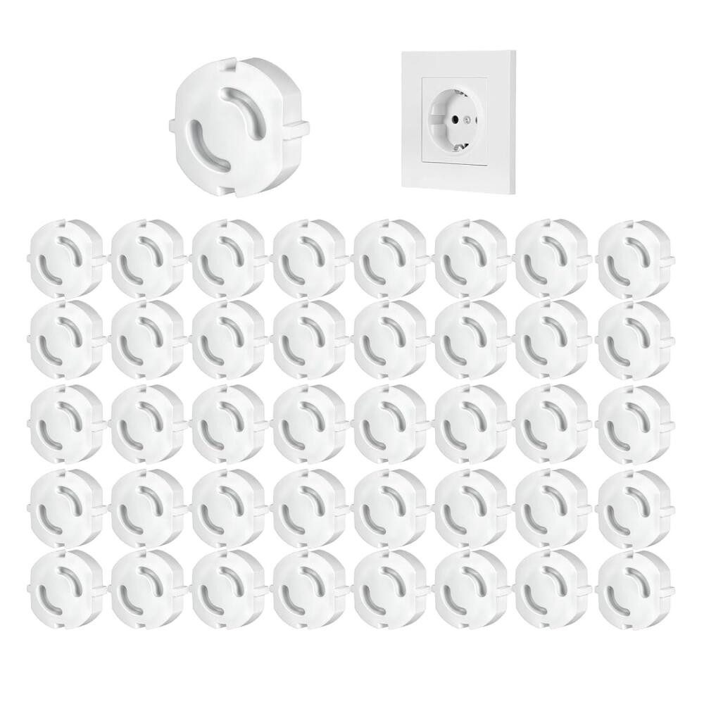 FELIXLEO Kindersicherung Steckdosen Kindersicherung Steckdosenschutz Baby Kinder Weiß