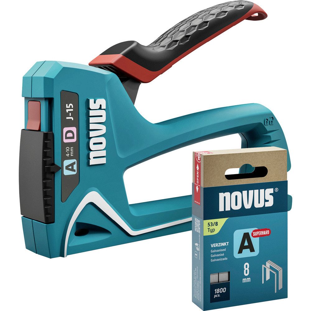 Nagler Novus Tools J-15 030-0457 Handtacker Klammernlänge 4 - 10 mm