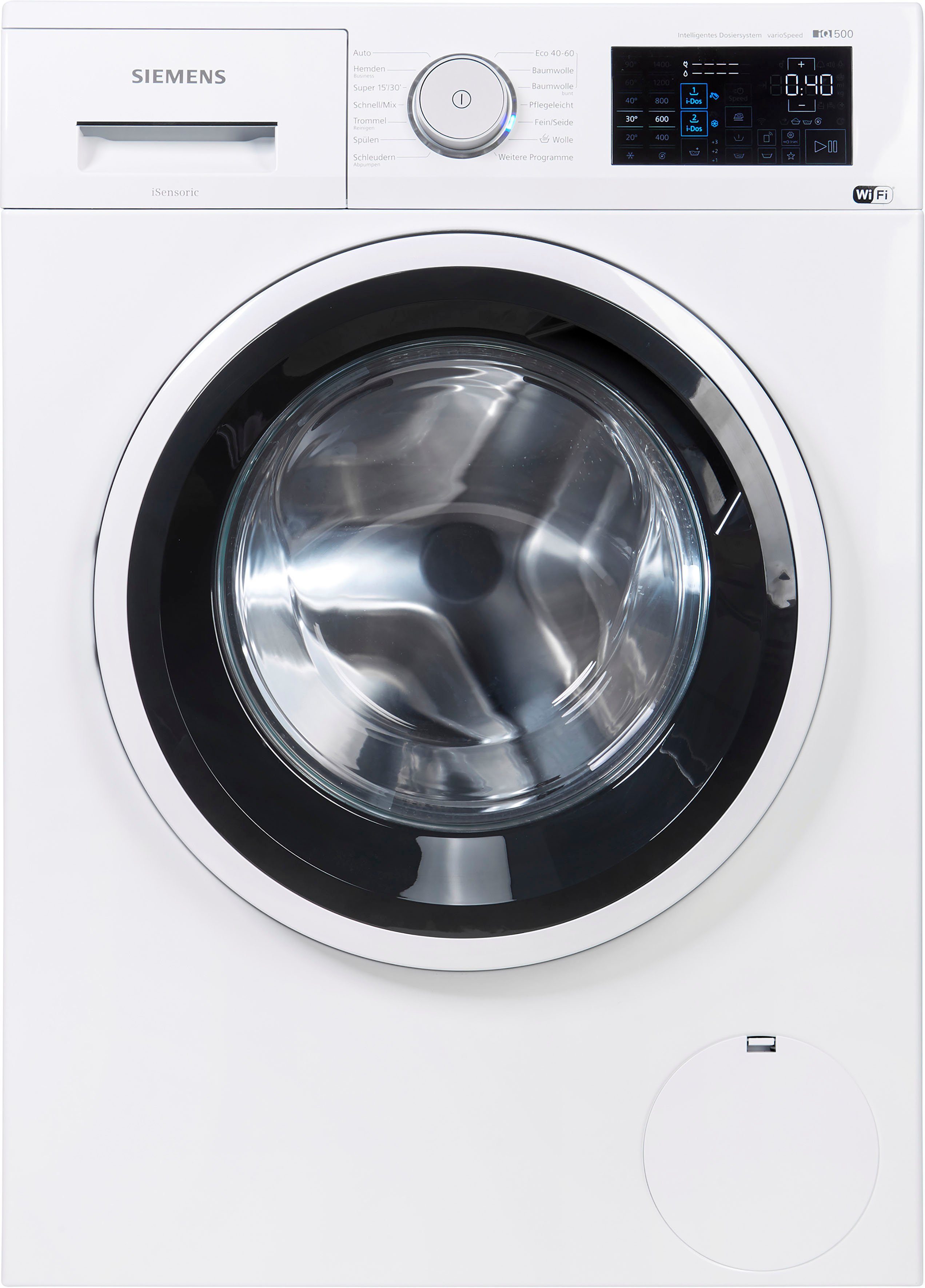 SIEMENS Waschmaschine iQ500 WM14UP40, 9 kg, 1400 U/min