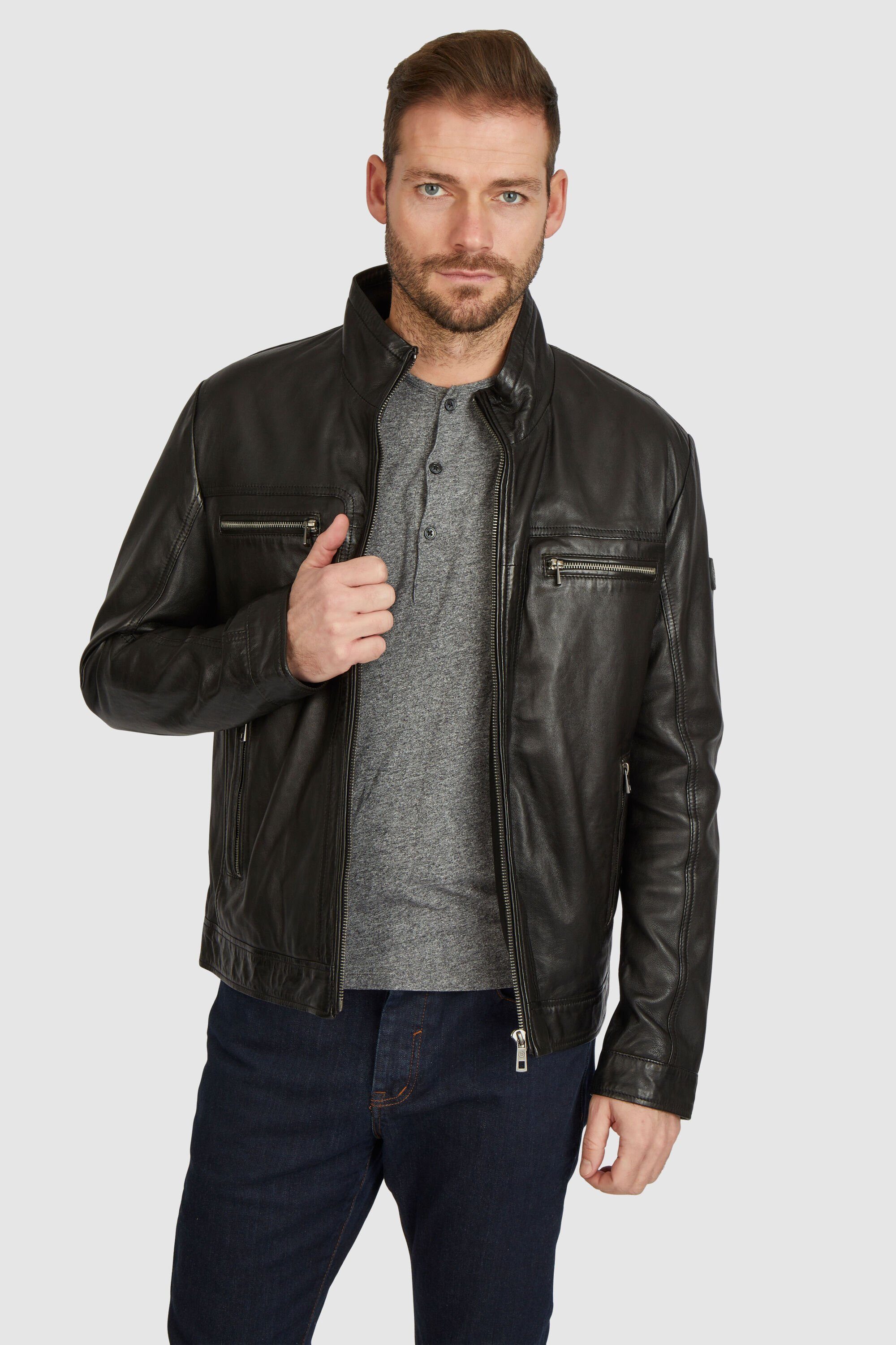 bugatti Lederjacke BUMATTI (1-St) aus hochwertigem günstig online kaufen