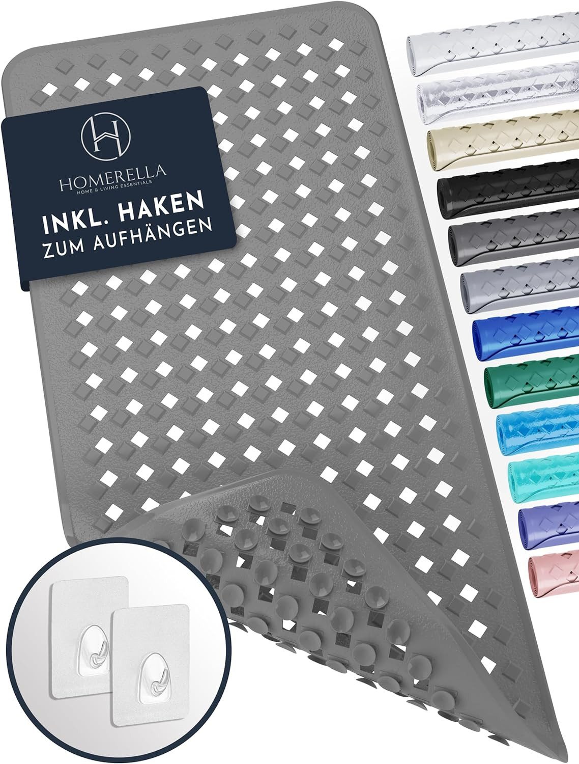 Homerella Badematte rutschfest Hautsensitiv 88x39cm, INKL. günstig online kaufen