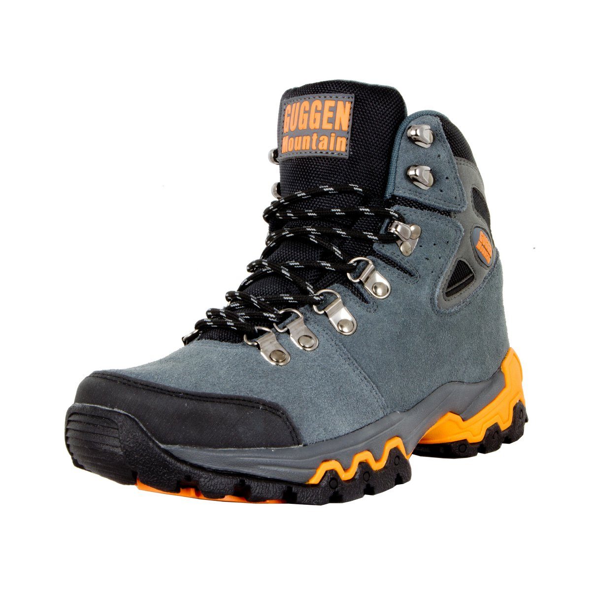 GUGGEN Mountain, Dames trekkingschoenen dames wandelschoenen wandelschoenen outdoorschoenen outdoor schoenen Softshell T002, zwart, 42 EU