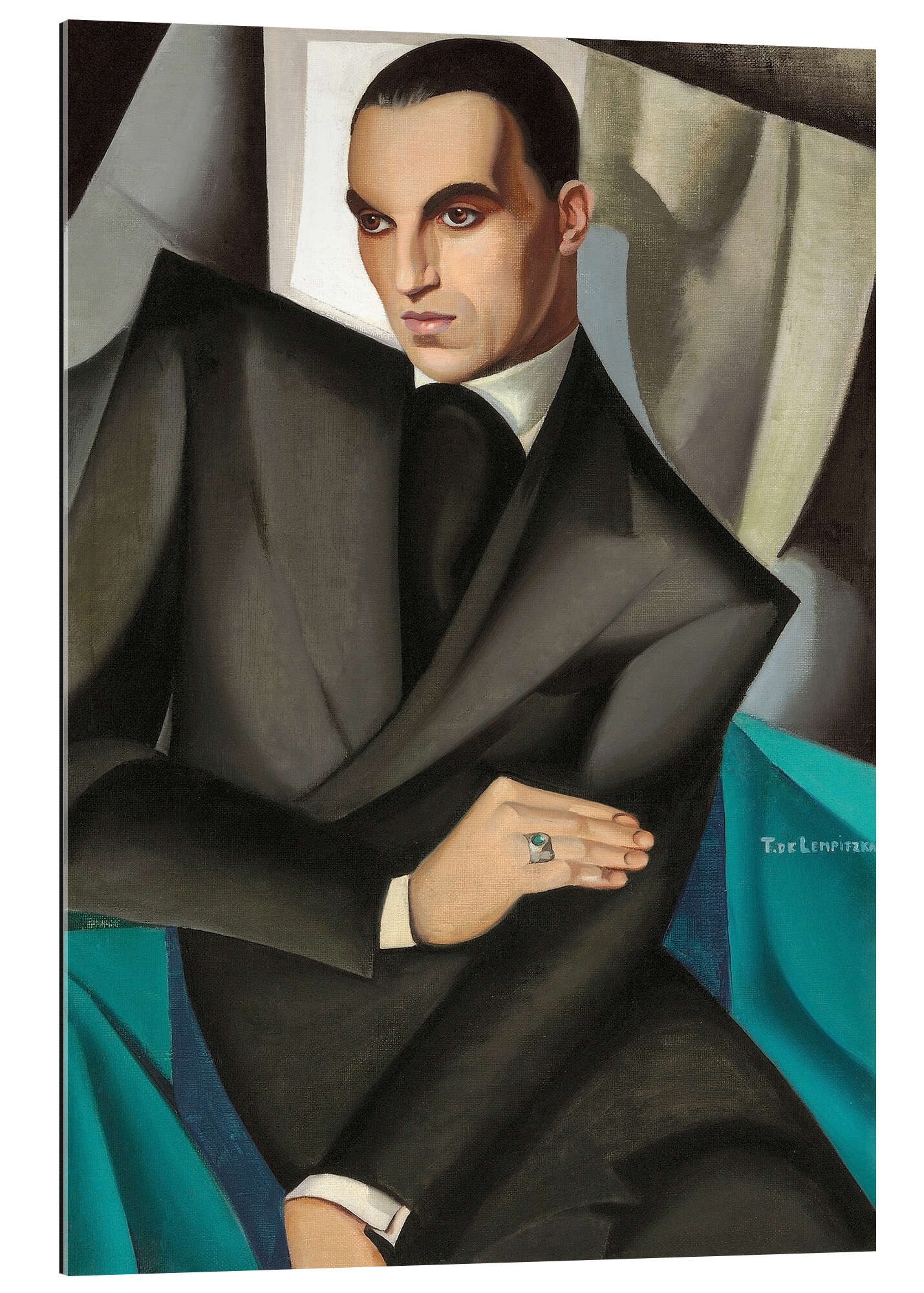 Posterlounge Wandbild Marquis Sommi, Tamara de Lempicka, erhältlich als Poster, Leinwandbild, Wandsticker oder Acrylglasbild