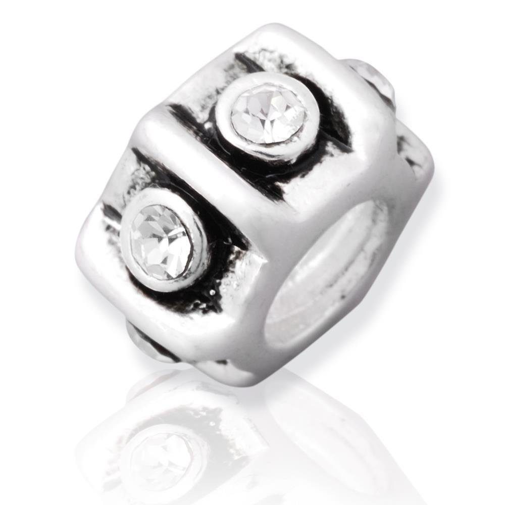 Unique Bead Hochwertiger Unique 925 Silber Bead für Basisarmbänder BS0086 günstig online kaufen