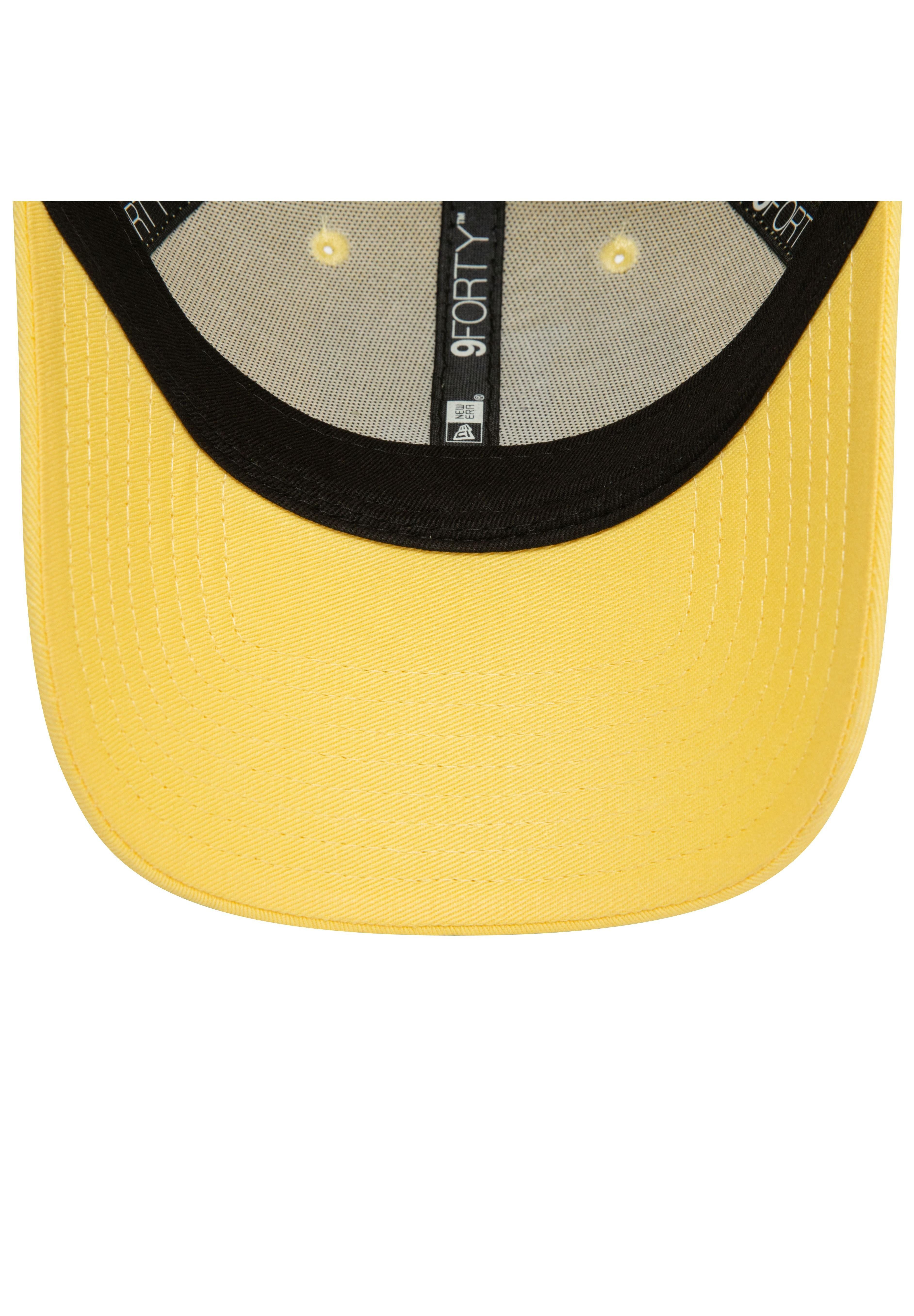 New Era Baseball Cap Los Angeles Dodgers MLB League Essential Gelb 9Forty Verstellbare Dame (1-St)