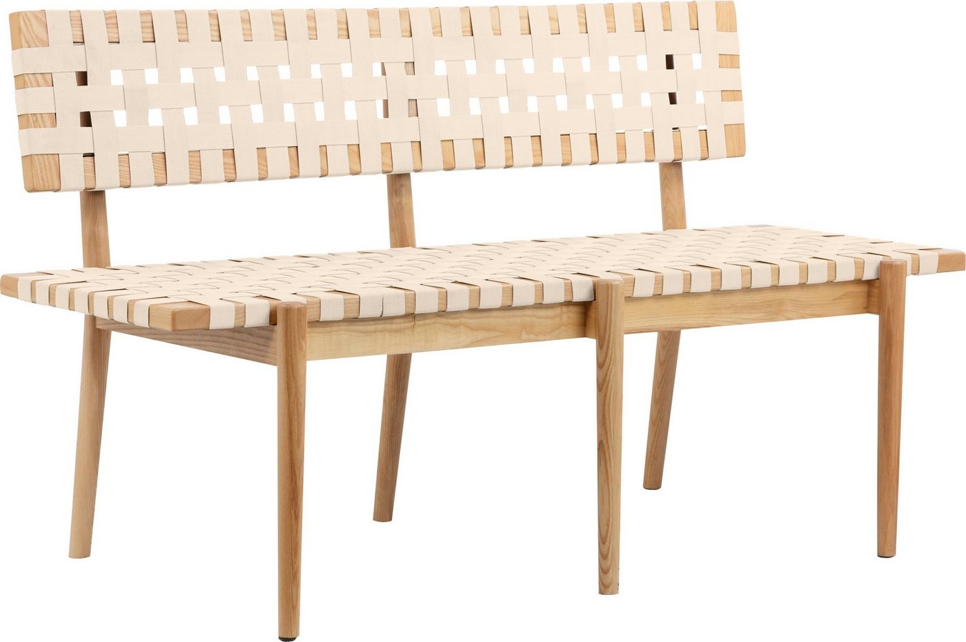 andas Sitzbank »Jorunn«, In 2 Farben erhältlich, aus massivem Eschenholz, Breite 140 cm-HomeTrends