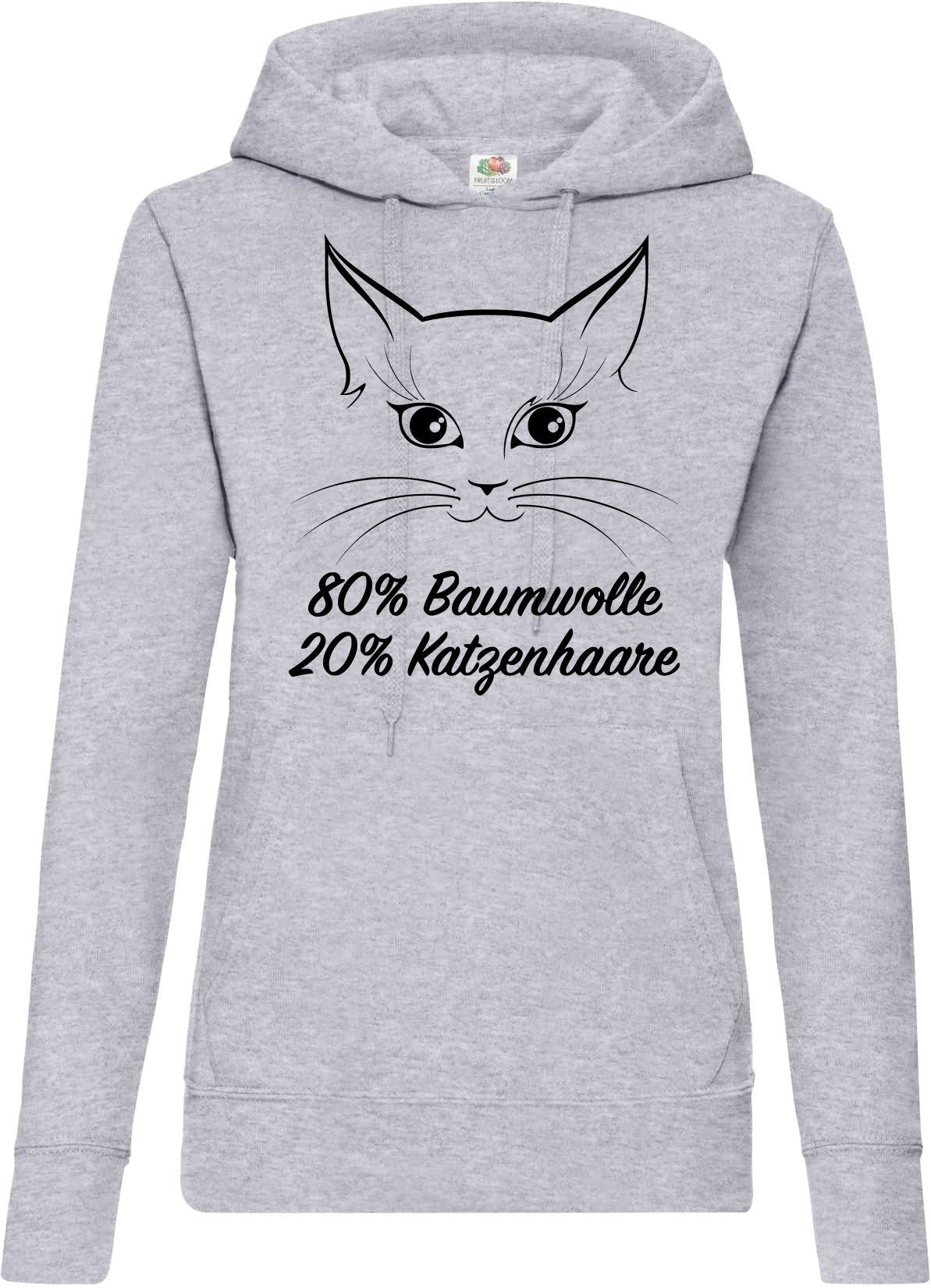 Youth Designz Kapuzenpullover Katze Katzenmama Damen Hoodie Pullover mit lu günstig online kaufen