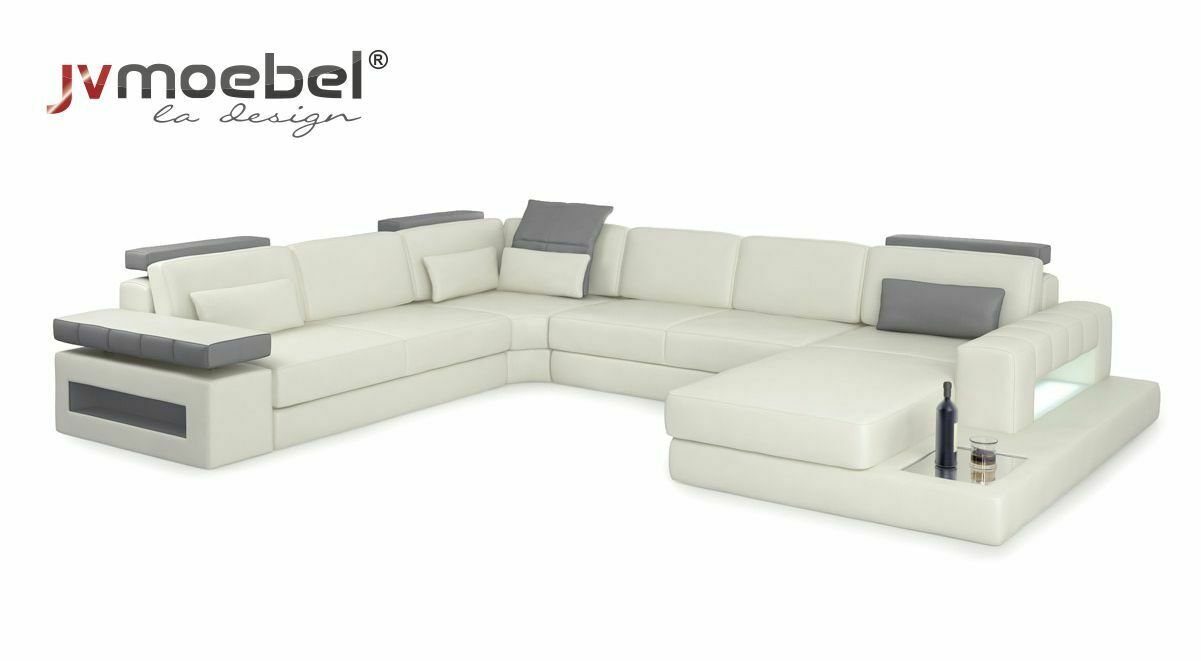 JVmoebel Ecksofa Designer Wohnlandschaft Sofa Couch Ecksofa Polster Wohnlandschaft, Made in Europe