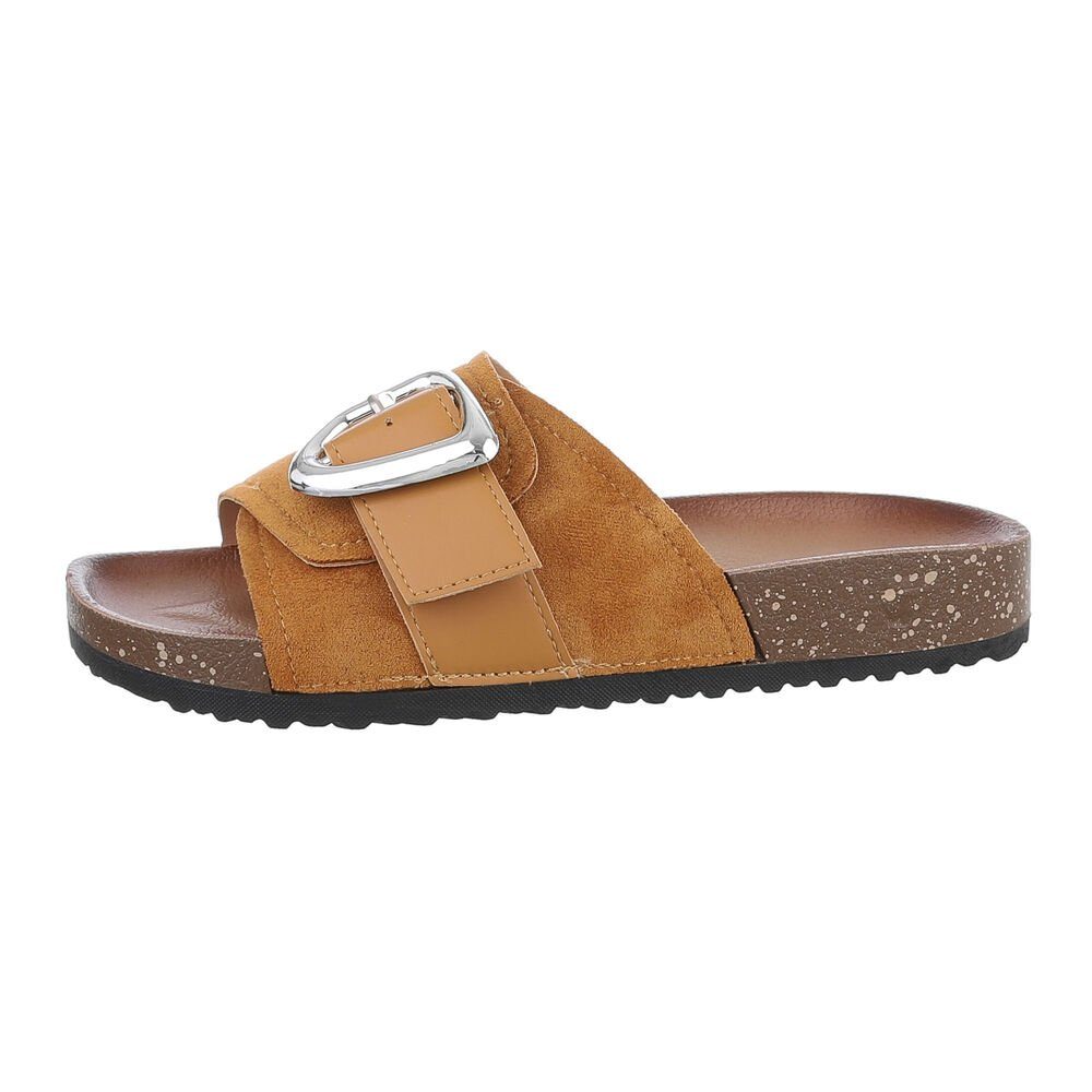 Ital-Design Damen Mules Freizeit Pantolette (85878321) günstig online kaufen