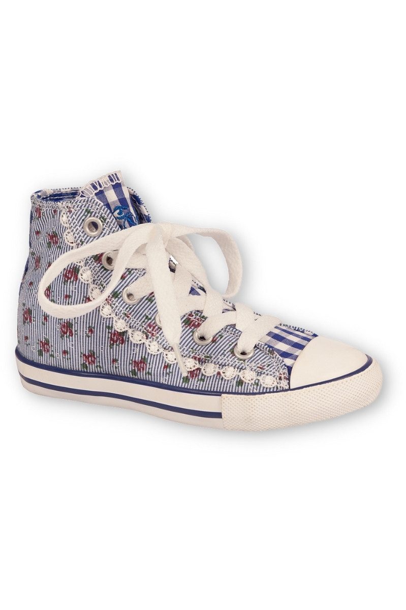 KRÜGER KIDS Sneaker Kinder - RÖSLEIN - blau Sneaker Ballerinas