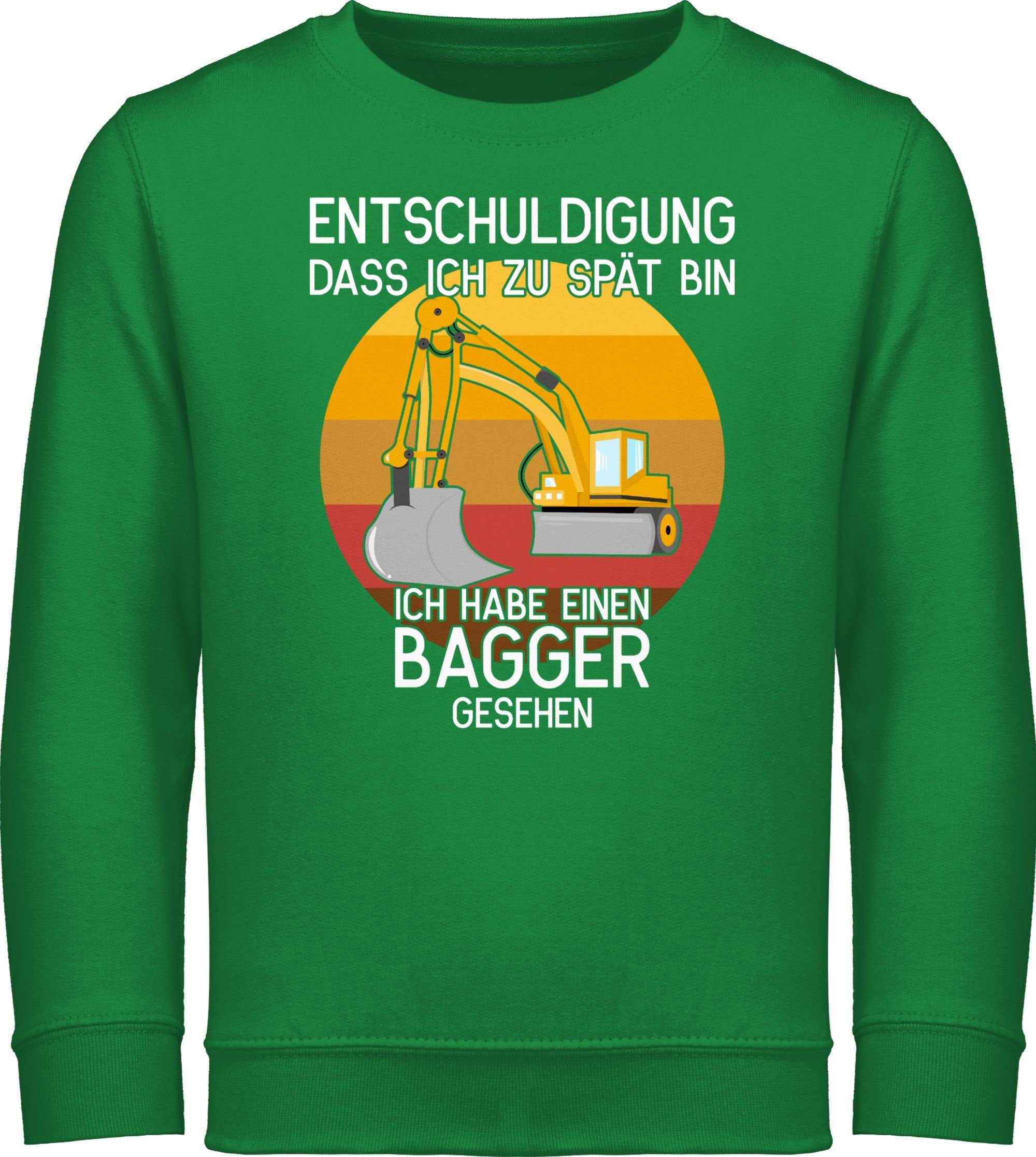 Sweatshirt Entschuldigung dass ich zu spät bin - Bagger gesehen