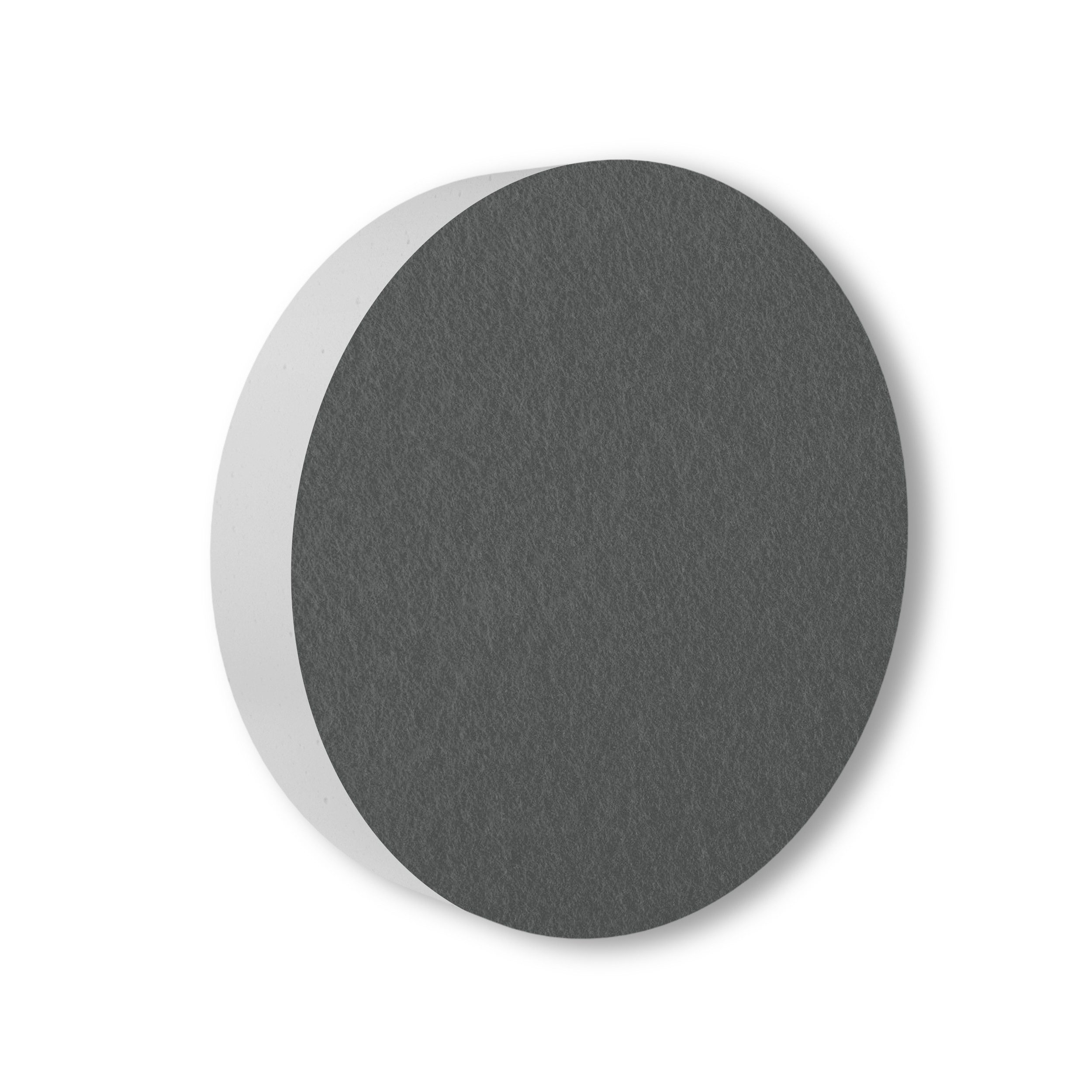 platino24 Akustikplatte 1 Akustik Schallabsorber aus Basotect ® G+ / Kreis 55 cm