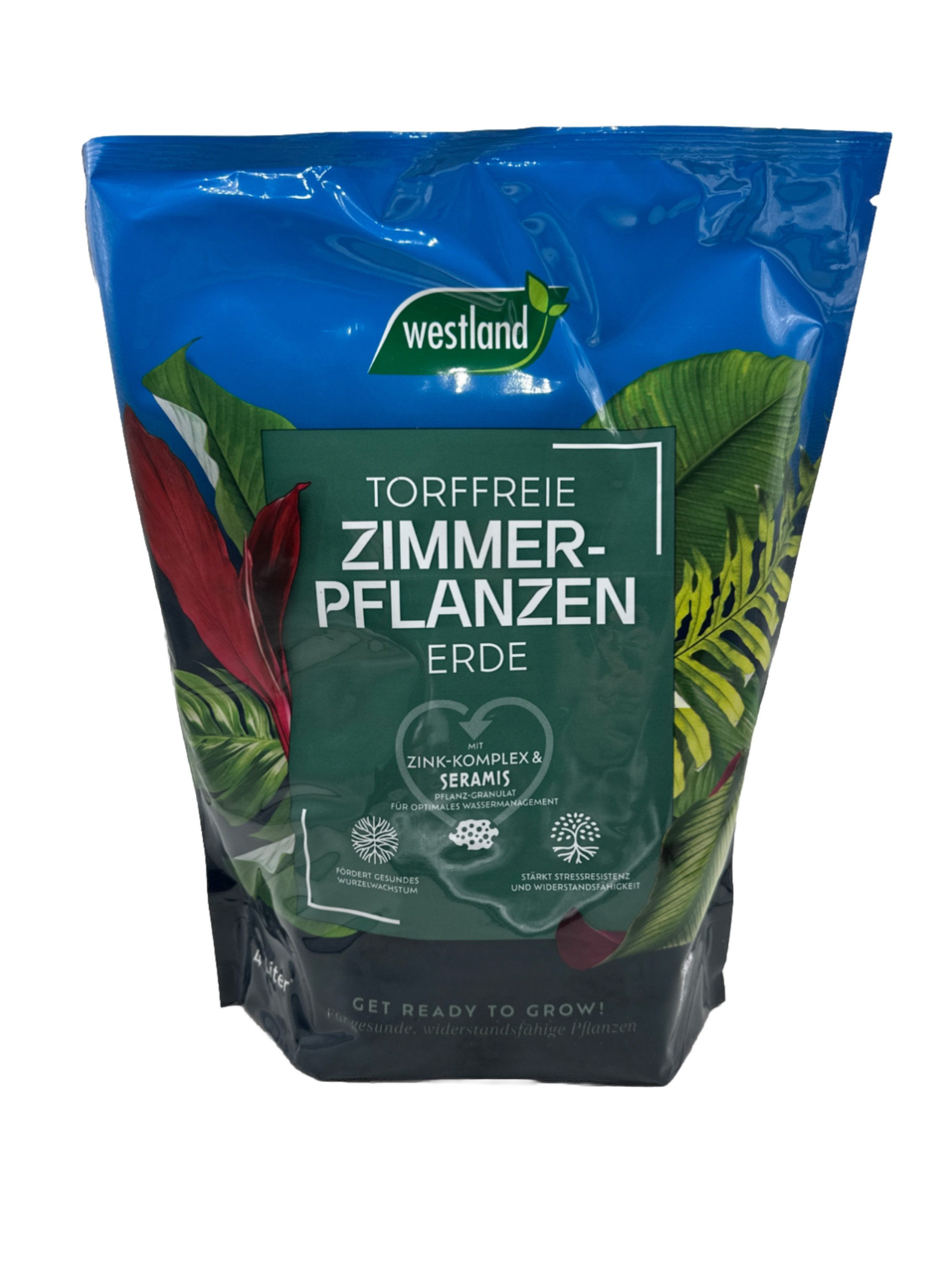 Westland Pflanzerde Westland Zimmerpflanzenerde- Erde mit Tongranulat, Torffrei