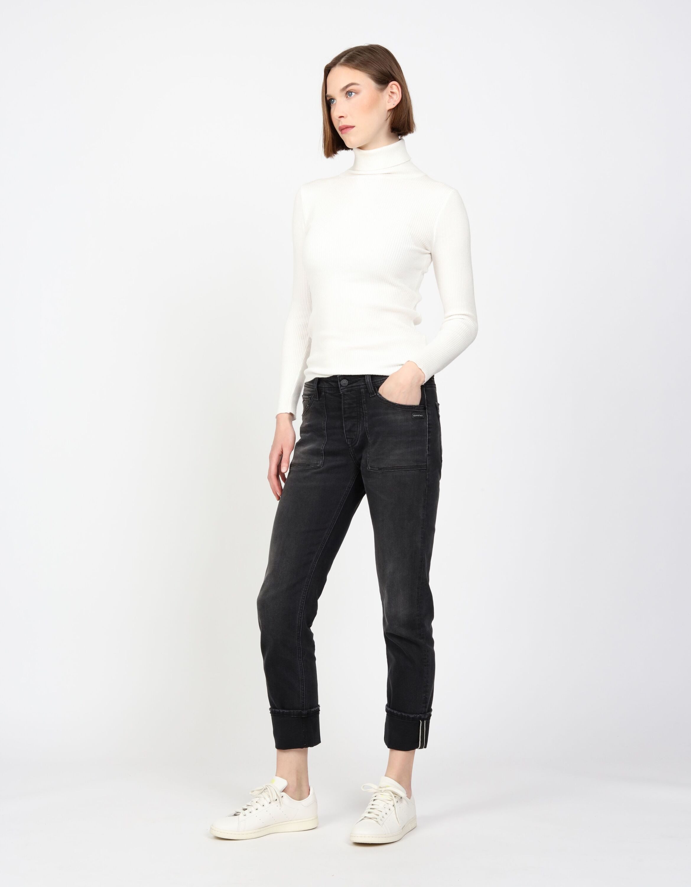 GANG Regular-fit-Jeans 94NICA WORKER im 5-Pocket-Style – Bild 4 von 5