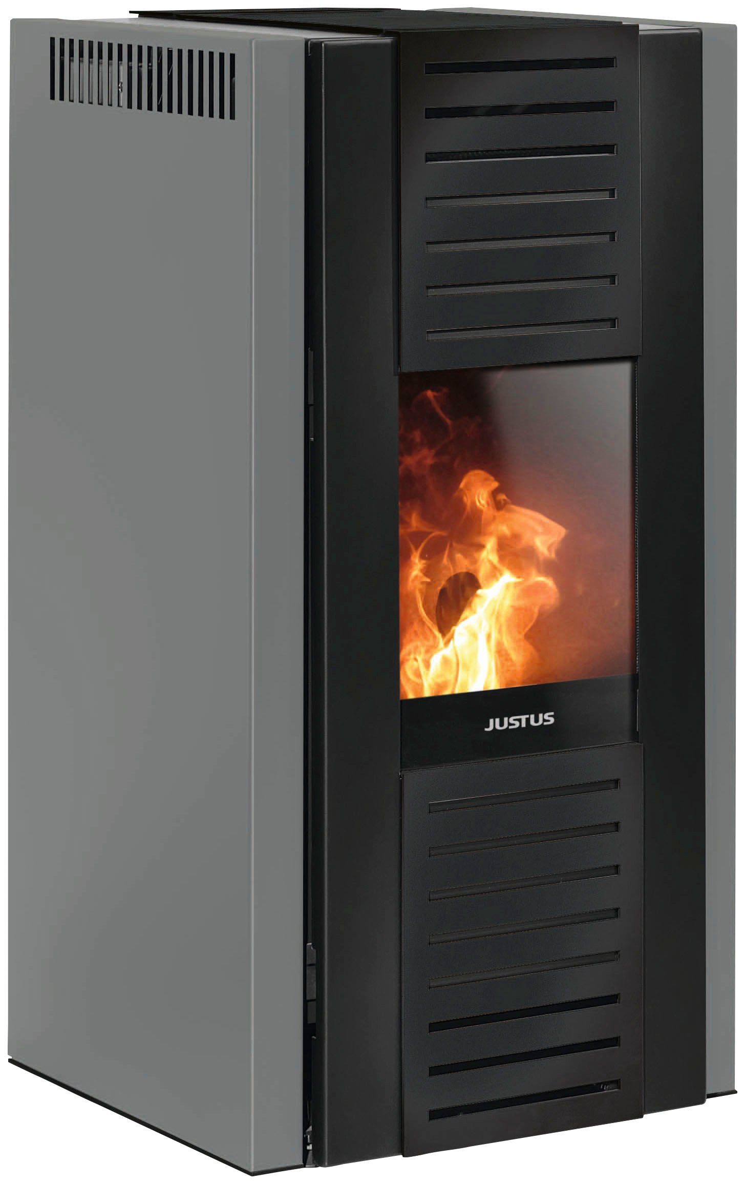 JUSTUS Pelletofen Sirkos Aqua 2.0, 9,4 kW, Zeitbrand, wasserführend