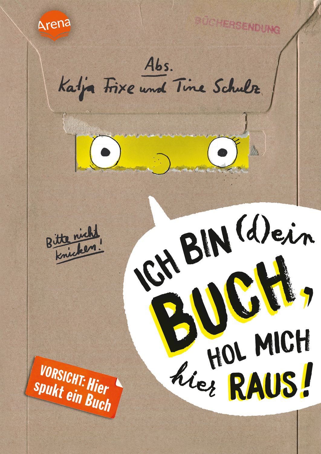 Comic Ich bin (d)ein Buch, hol mich hier raus! (1). Vorsicht: Hier spukt ein Katja Frixe
