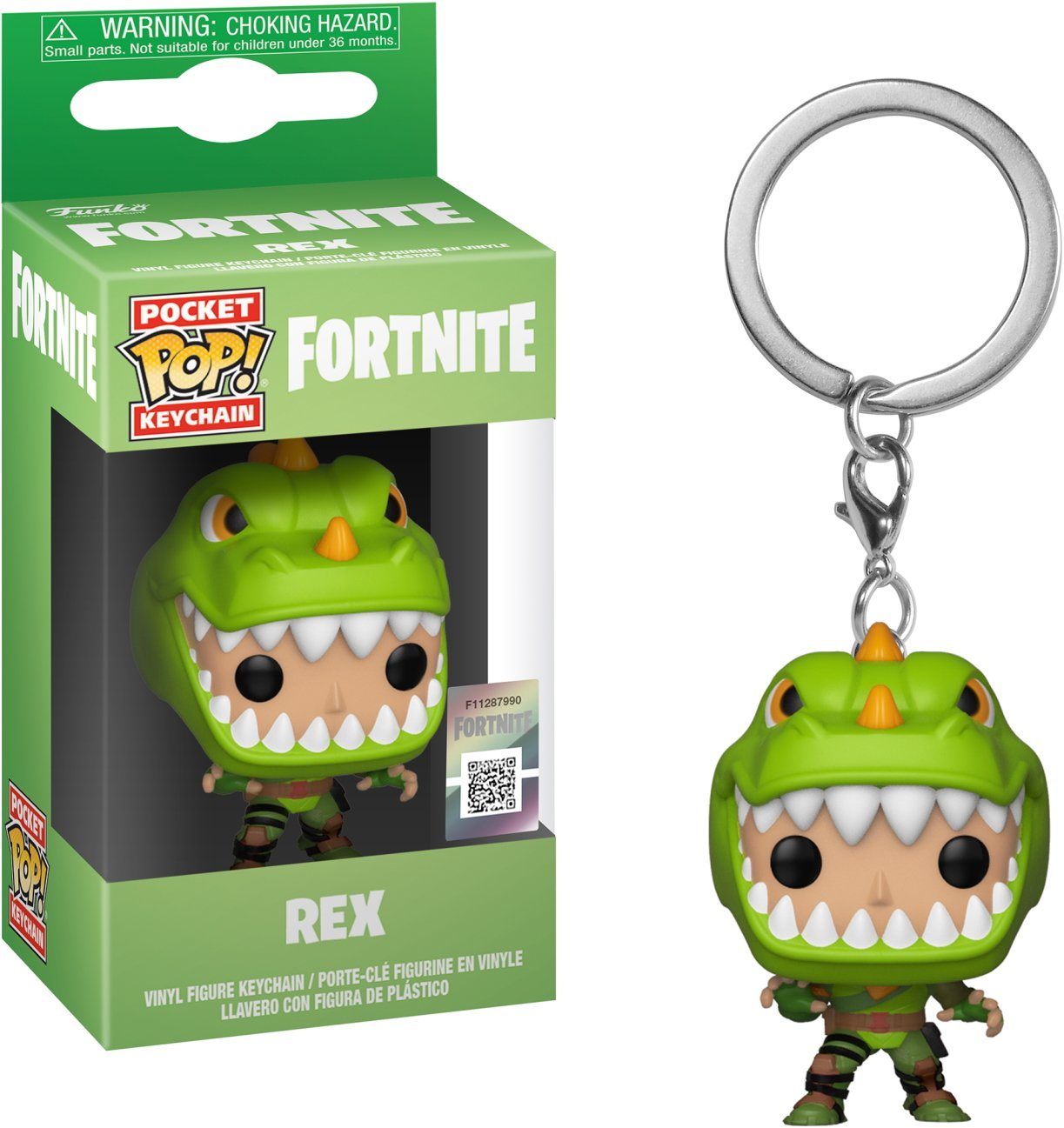 Rex - Fortnite Pocket Pop! Schlüsselanhänger Funko