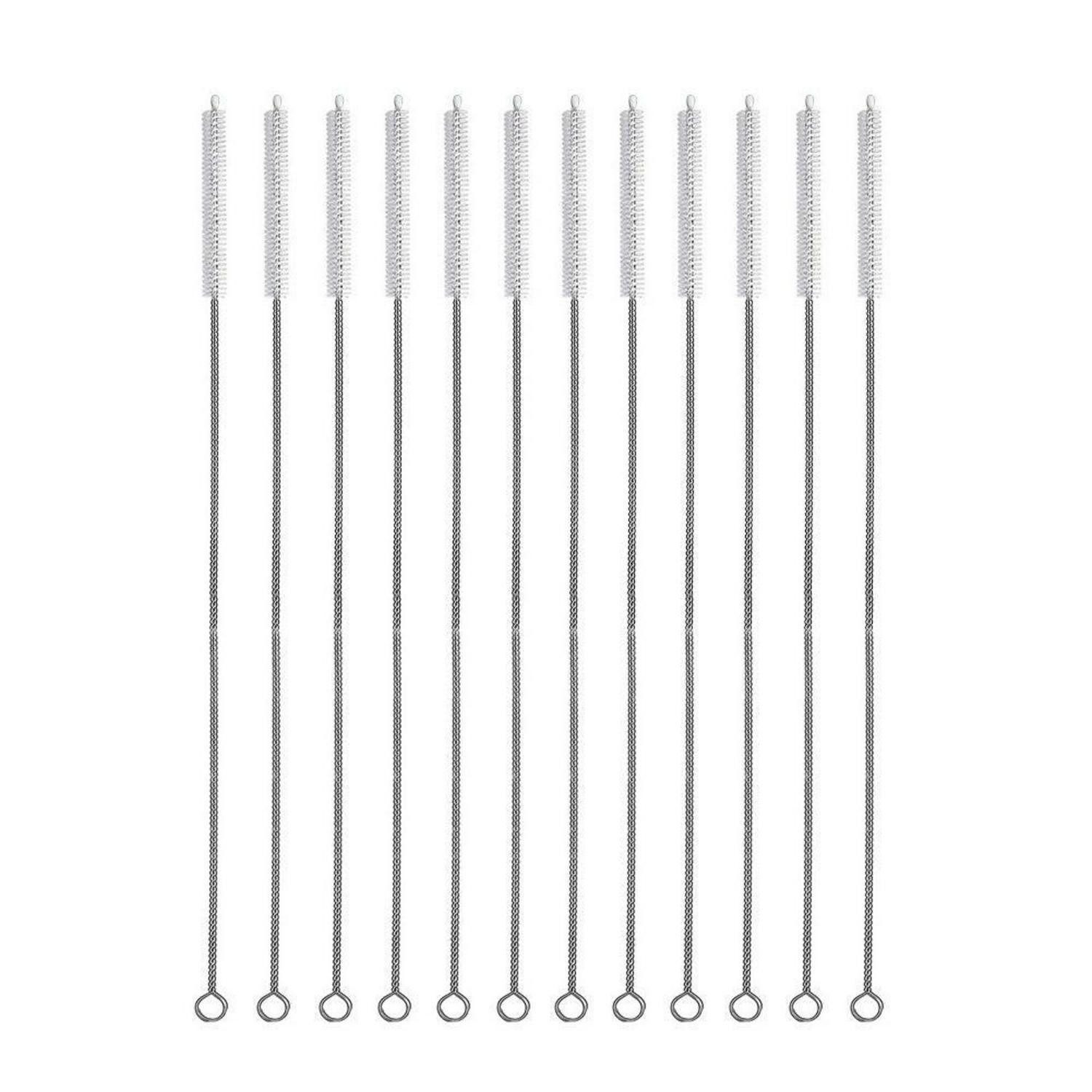 LuxusKollektion Reinigungsbürste Reinigungsbürsten 12er Set 260x10mm Weiß, (12-tlg)