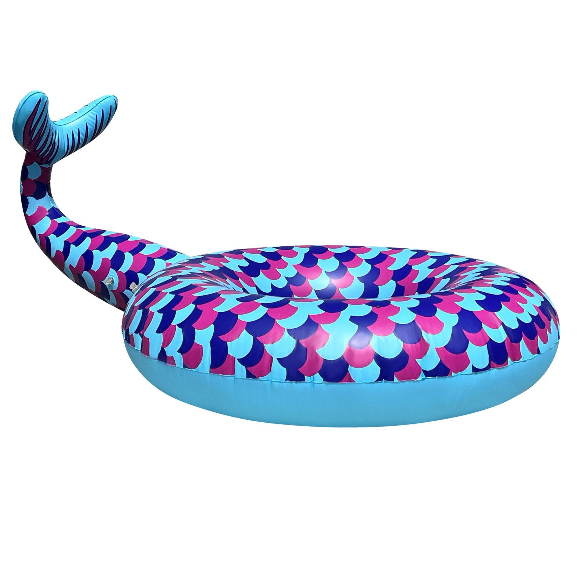 Badeinsel RING SERIE - MERMAID TAIL Schwimmring