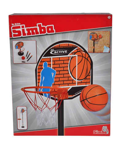 SIMBA Spielzeug-Gartenset Outdoor Spielzeug Ballspiel Basketball Set mit Ständer 107407609