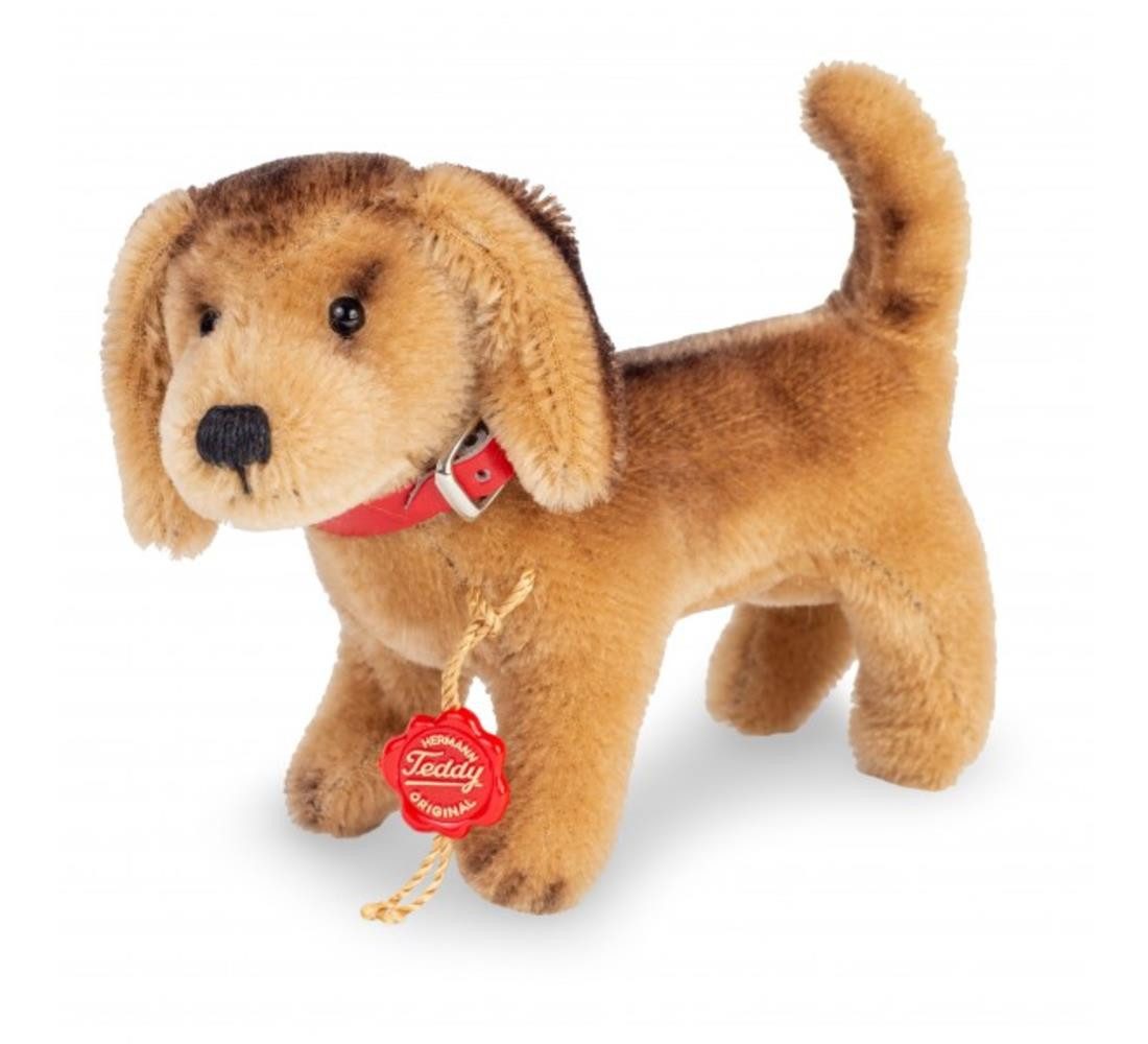 Teddy Hermann® Dekofigur Teddy Hermann Dackel Replika stehend 12 cm