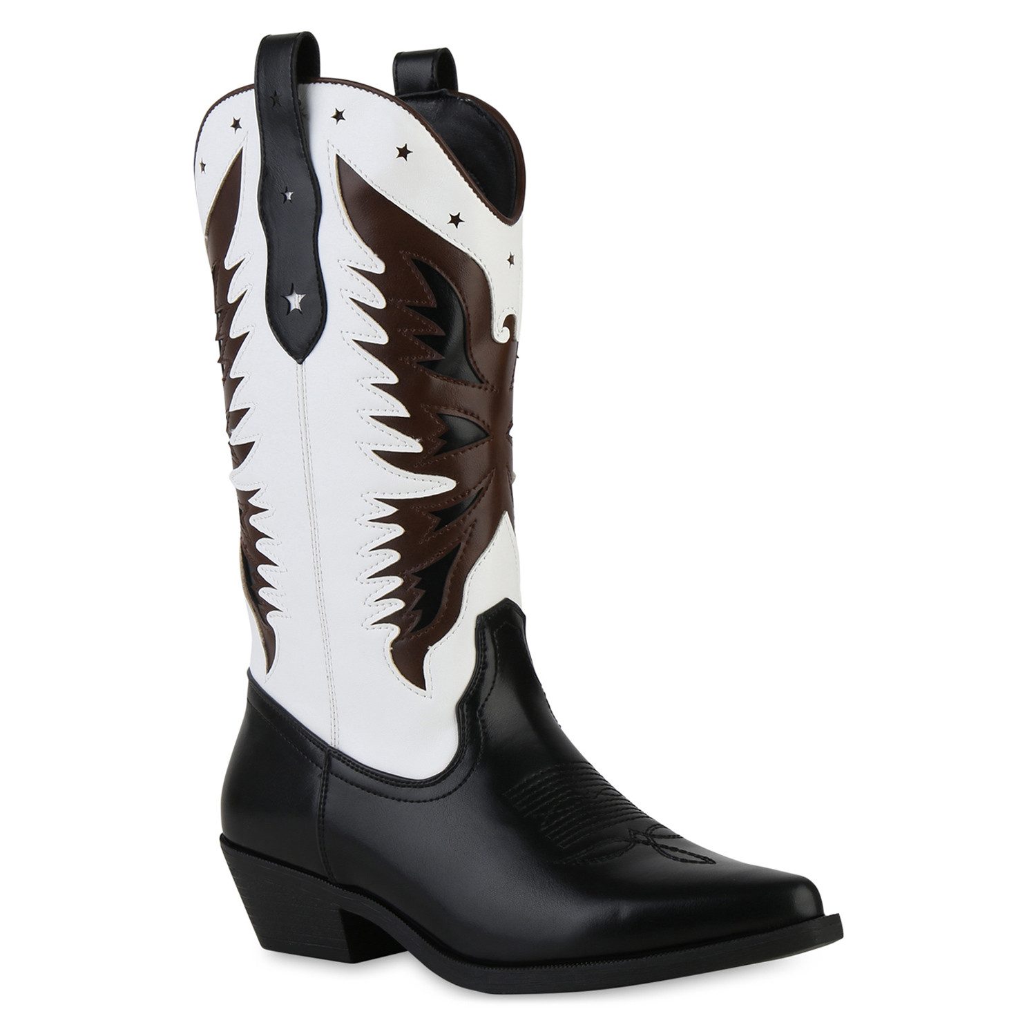 VAN HILL 841113 Cowboystiefel Schuhe günstig online kaufen