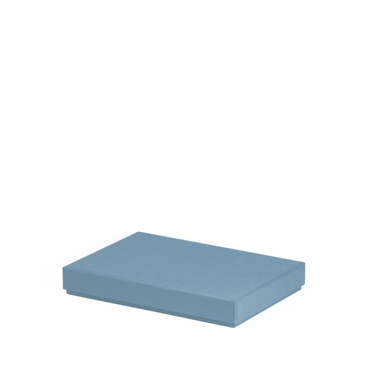 Rössler Aufbewahrungsbox RÖSSLER Kartonage Boxline denim 155x215x30mm