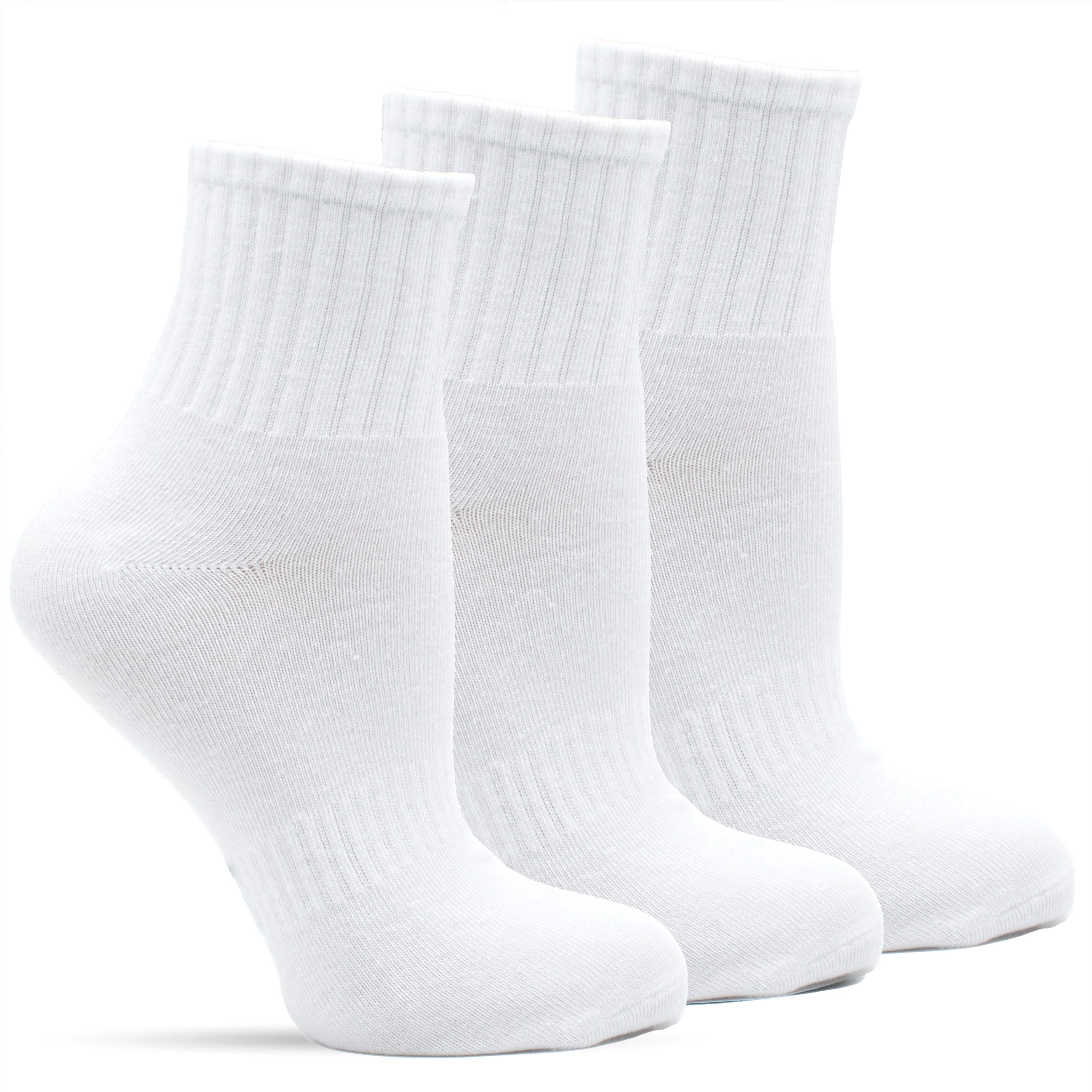 Socked Kurzsocken Quartersocken Herren, Damen (10-Paar) Schwarz / Weiß / Grau, verschiedene Muster