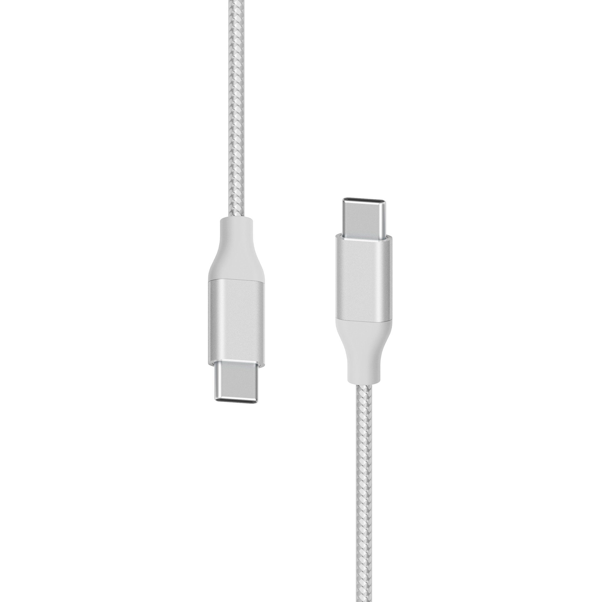 Kabel PREMIUM Metallic USB-C zu USB-C 1.5m Fast Charging Smartphone-Kabel