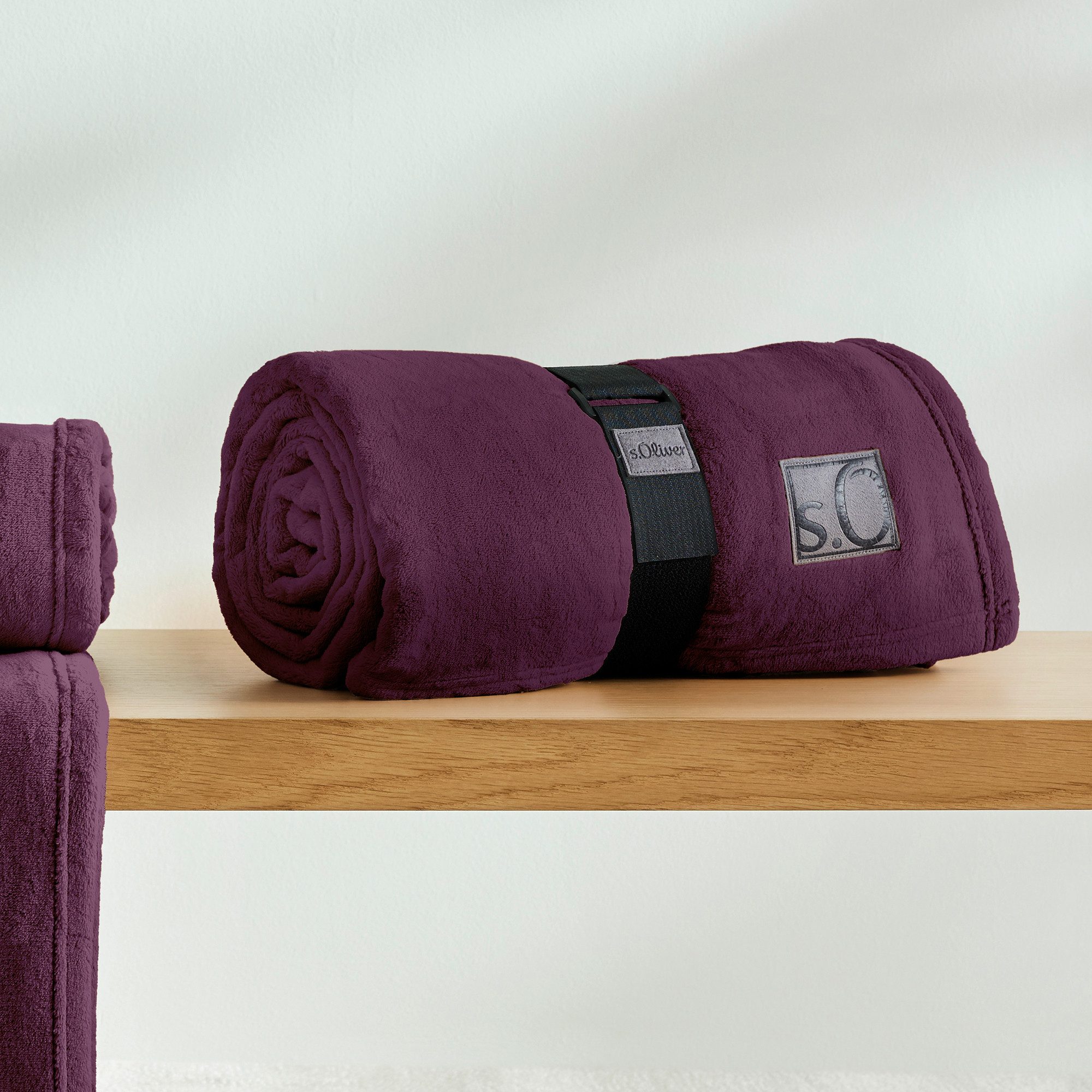 Wohndecke s.Oliver Decke Kuschelsoft, s.Oliver, 150 x 200 cm, in bunten Farben, weich, 330g/m²