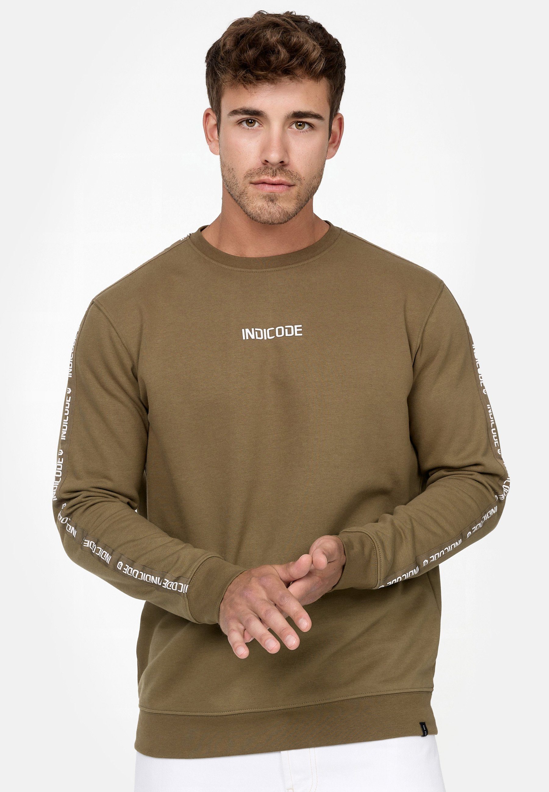 Indicode Sweater Herren INKorbin Sweatshirt Herrenpulli günstig online kaufen