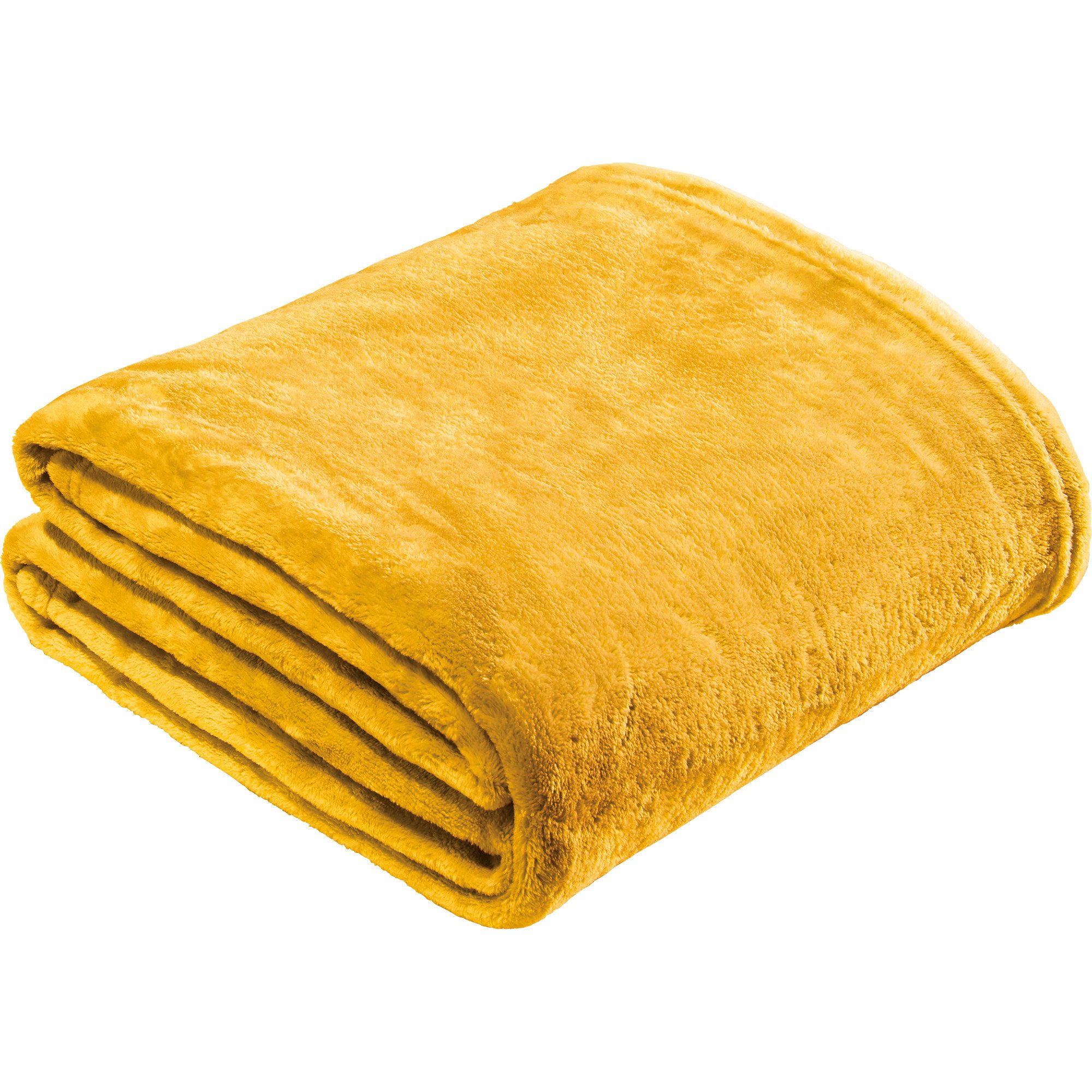 Wohndecke Fleece Wohndecke 5er-Pack "Amarillo"