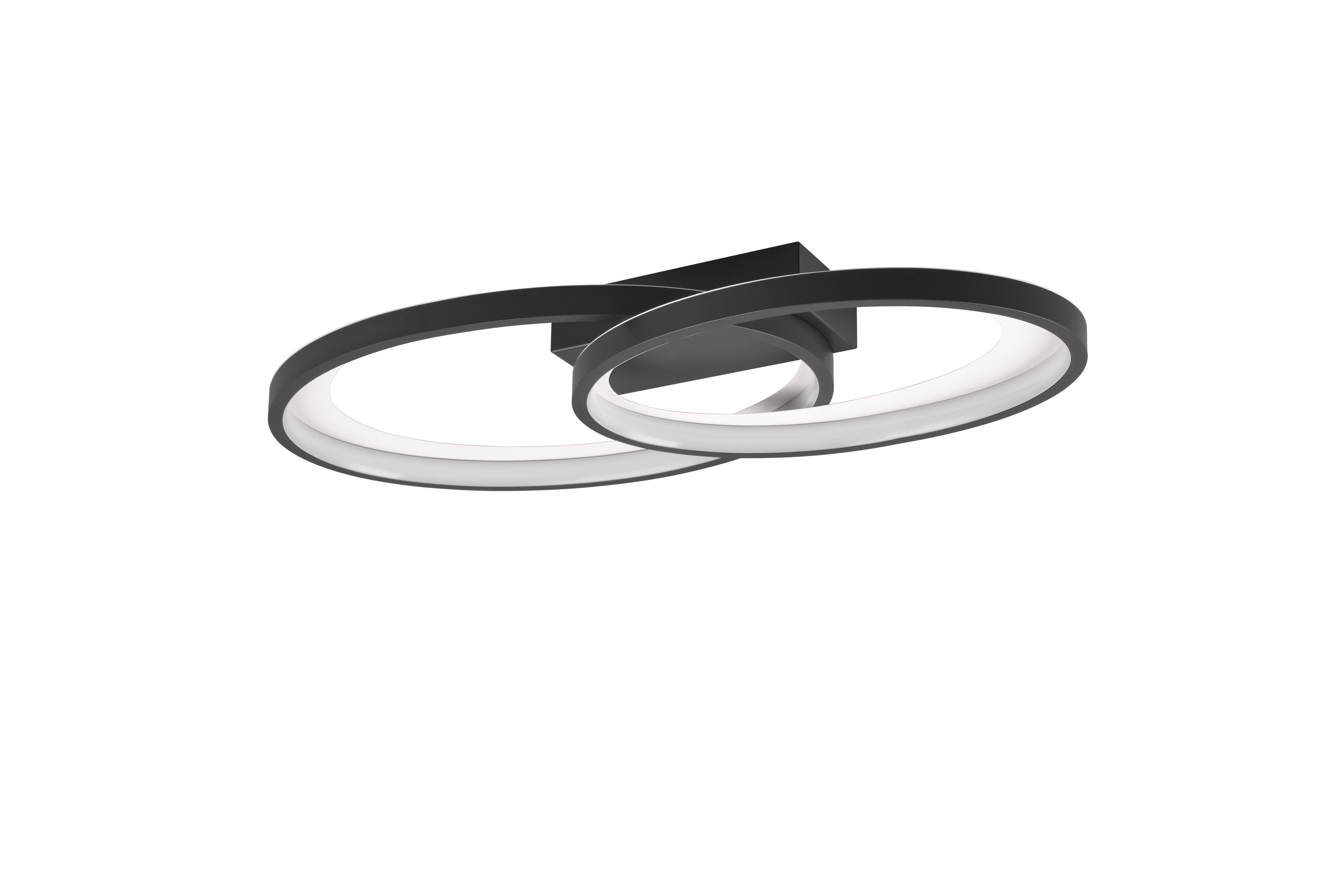 lightling LED Deckenleuchte Malik, LED fest integriert, Warmweiß, Wand- und Deckenmontage, IP20