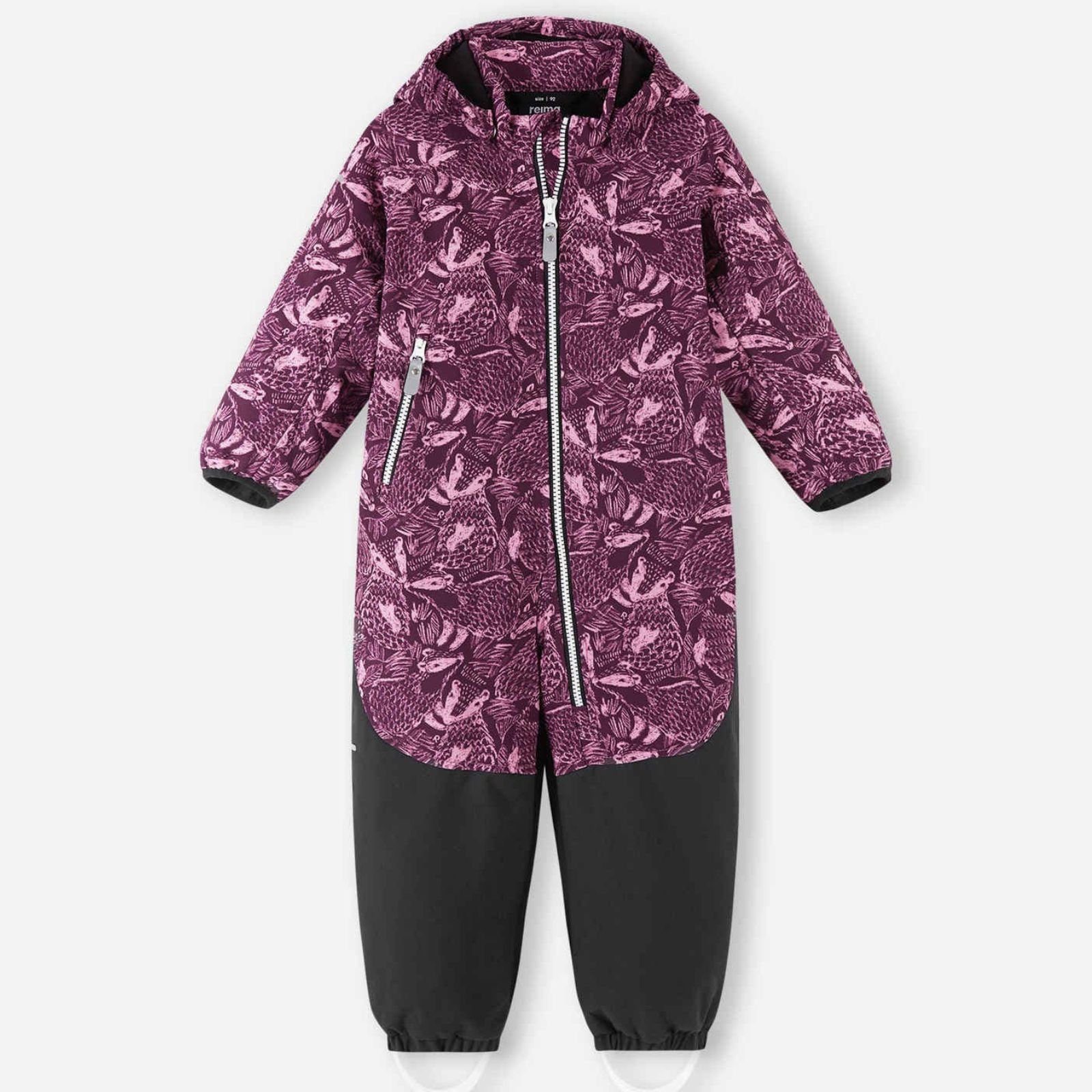 reima Jumpsuit Reima Mjosa Softshell Overall Deep Purple 80 Overall Softshellanzug Kinder Overall