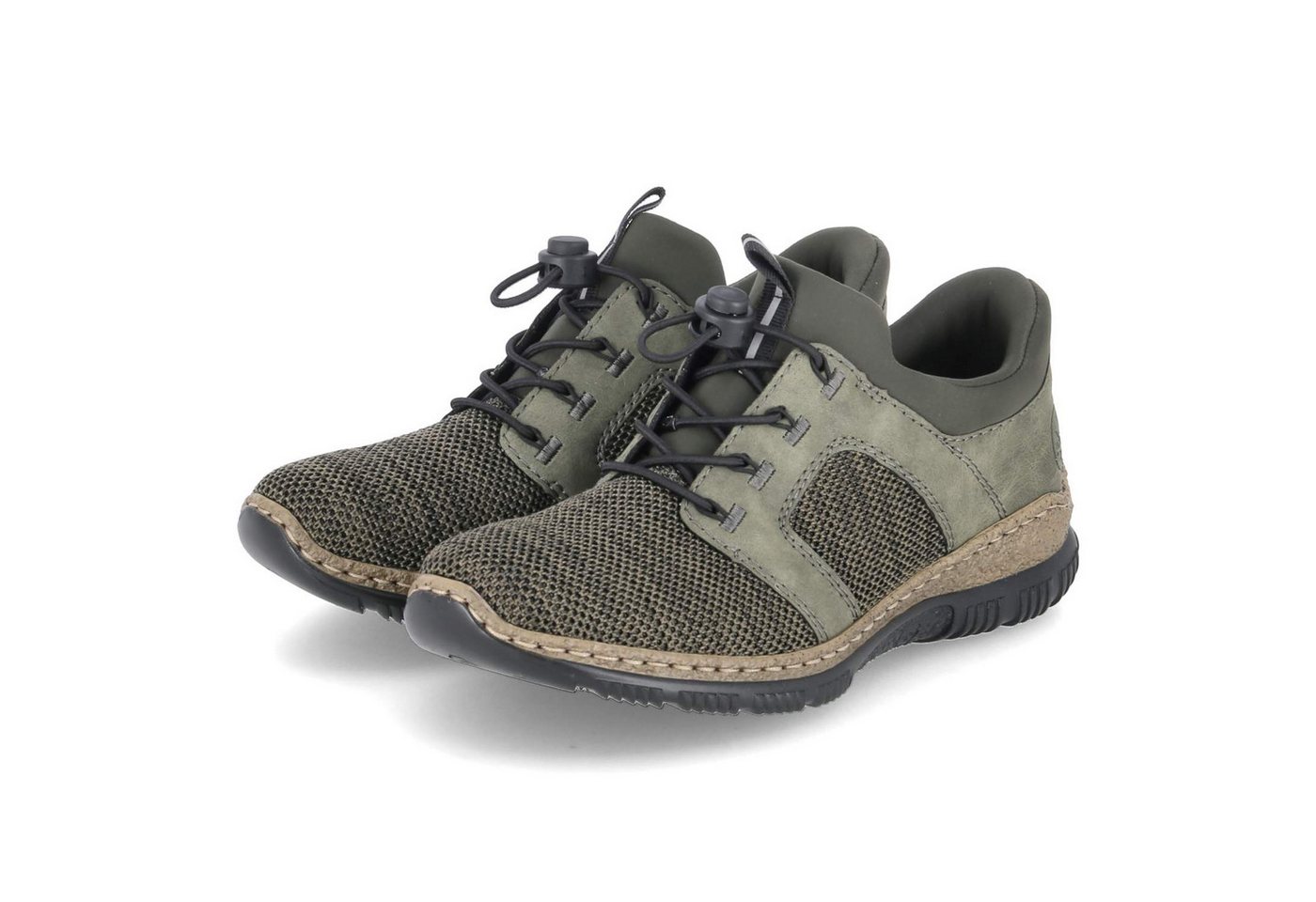 Rieker Rieker N32G4-54 Damen Textil & Synthetik green Schnürschuh