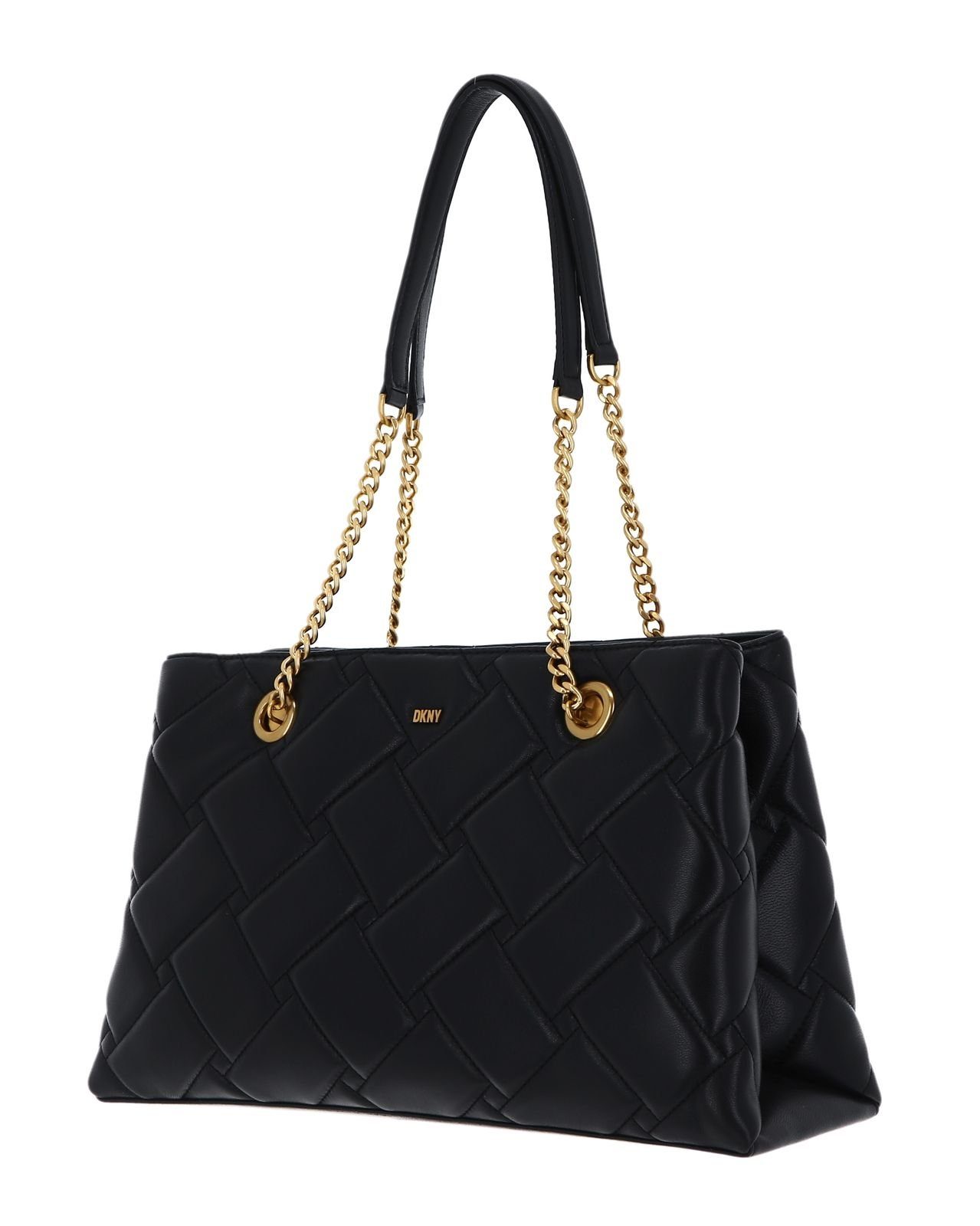 DKNY Schultertasche Willow Leather Blk / Gold