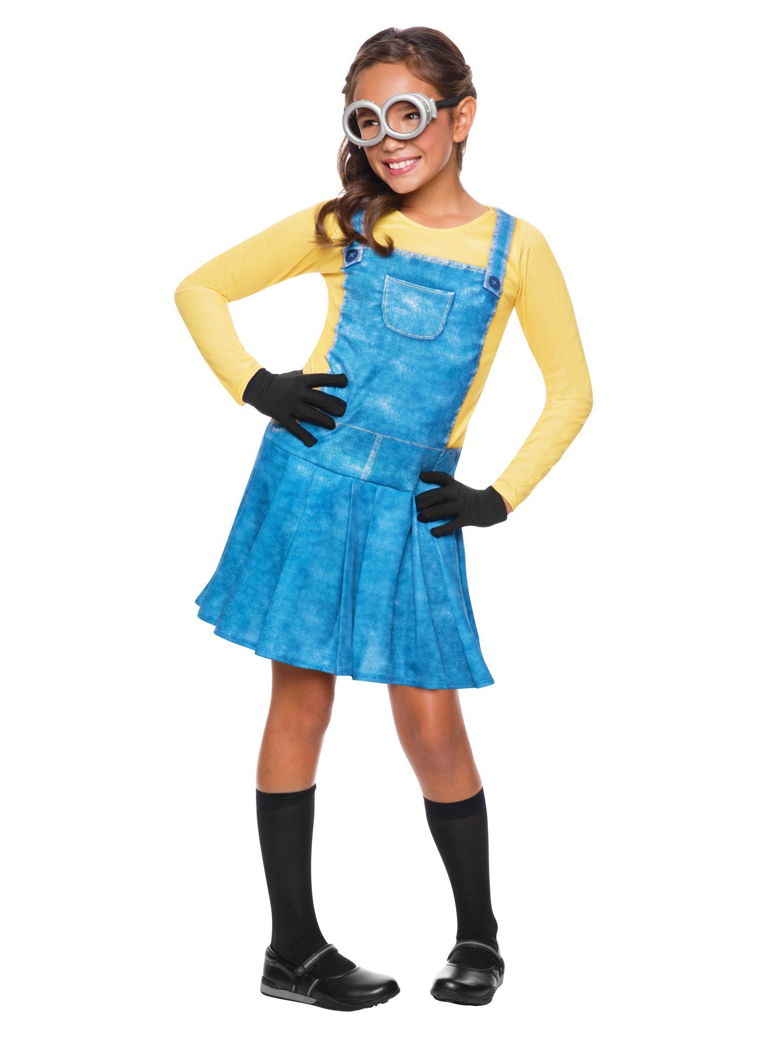 Rubie´s Kostüm Minion Girl, Lizenziertes Minion Lady Kostüm für Mädchen